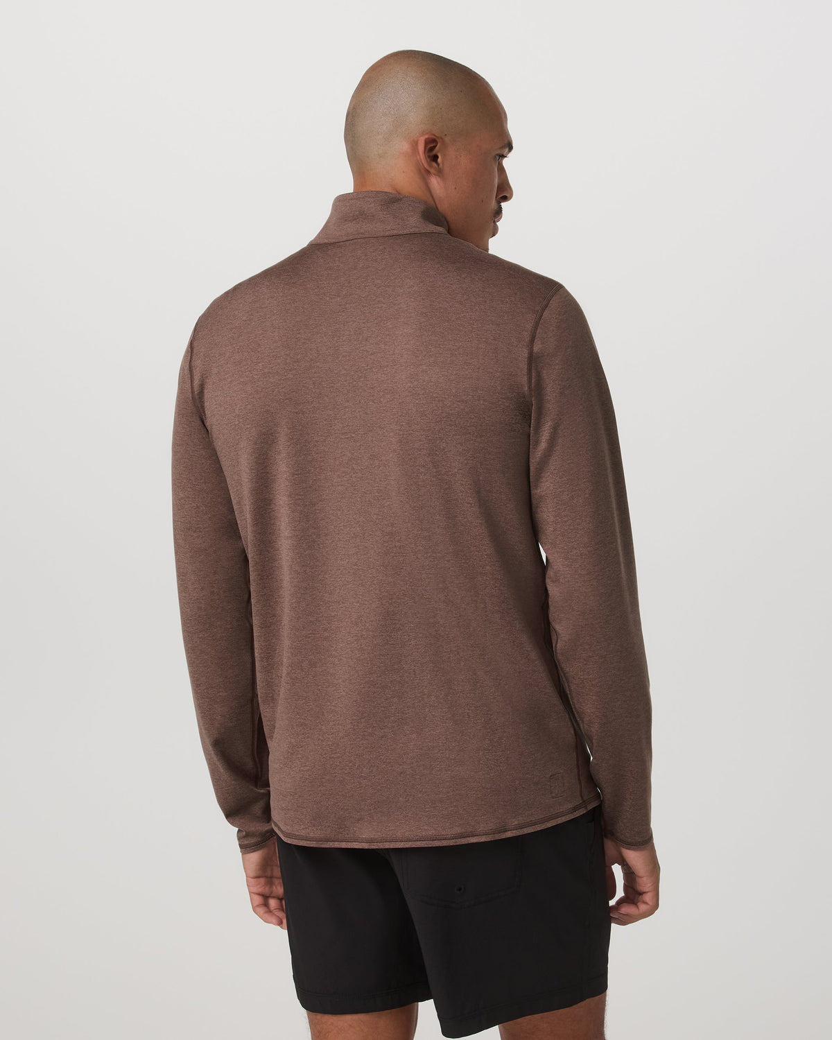 Vuori Ponto Half Zip Mock Neck