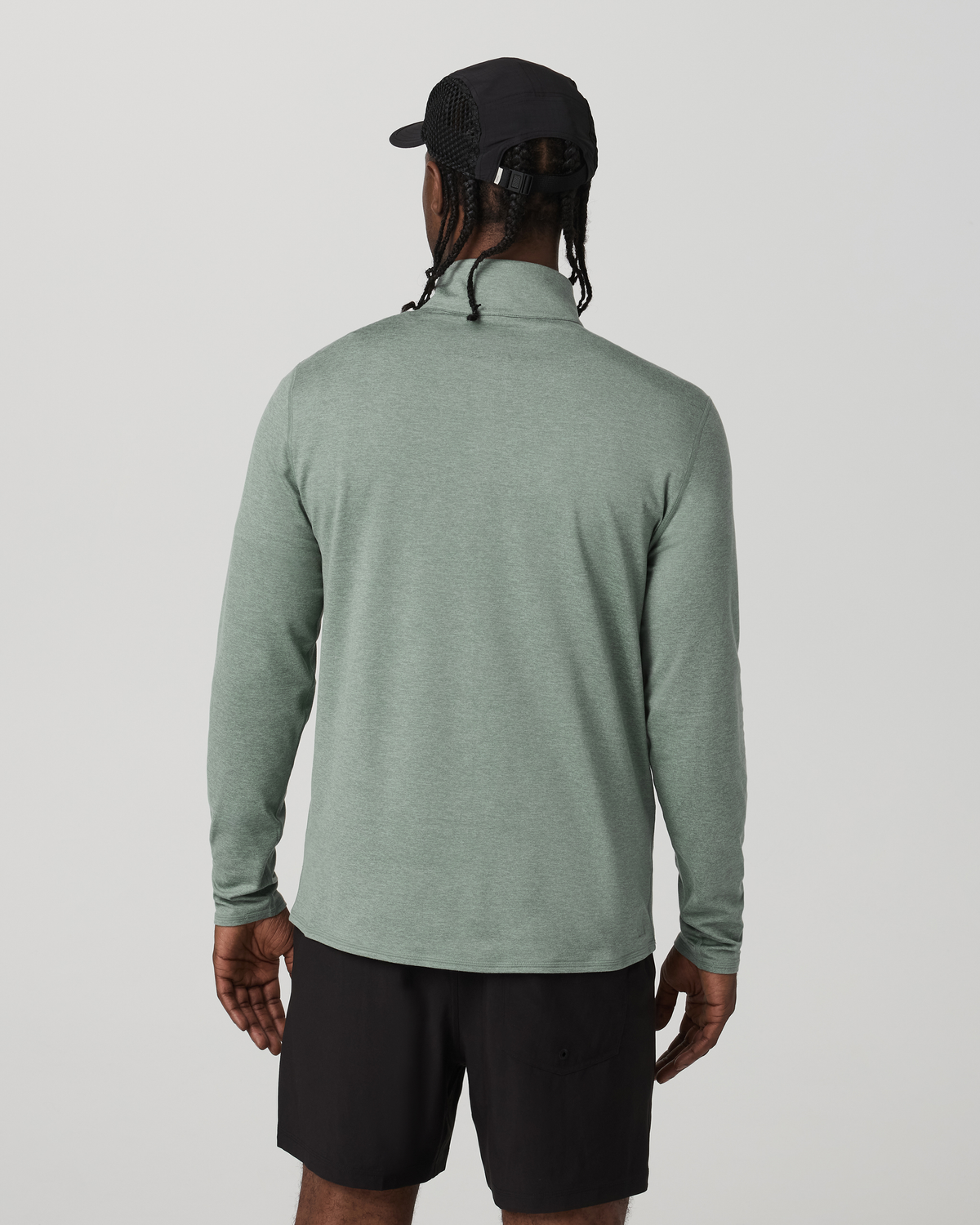 Vuori Ponto Half Zip Mock Neck