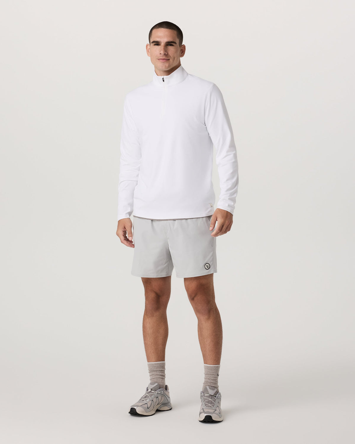 Vuori Ponto Half Zip Mock Neck