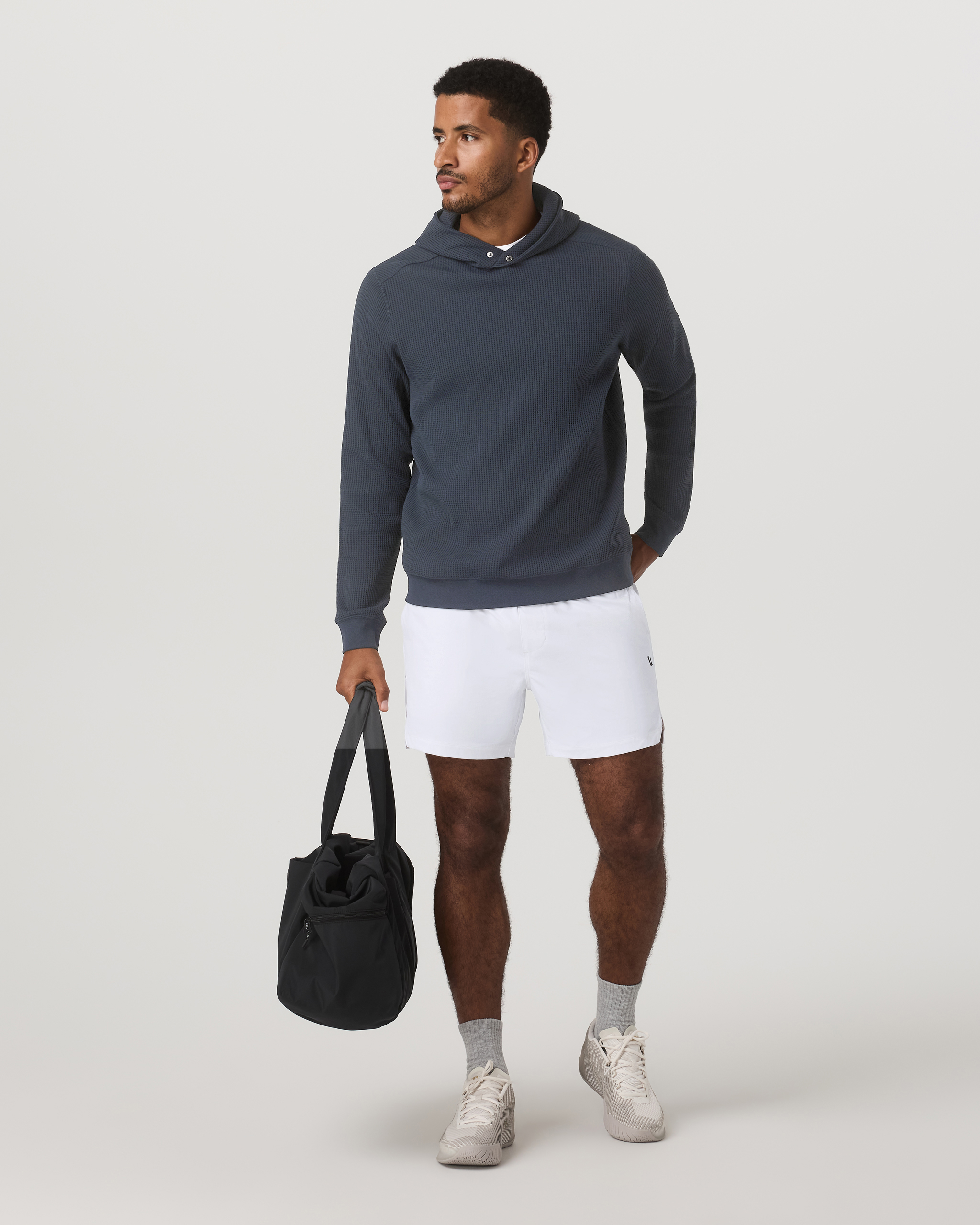 Vuori Tech Waffle Pullover Hoodie