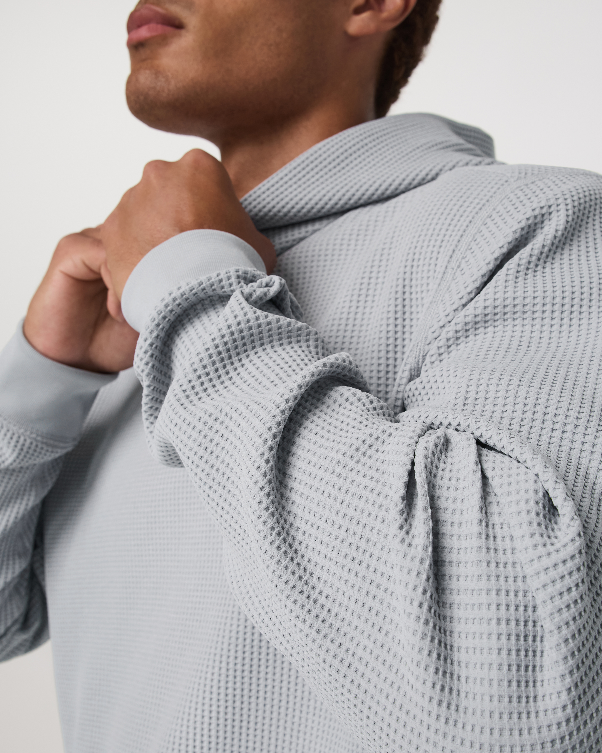 Vuori Tech Waffle Pullover Hoodie