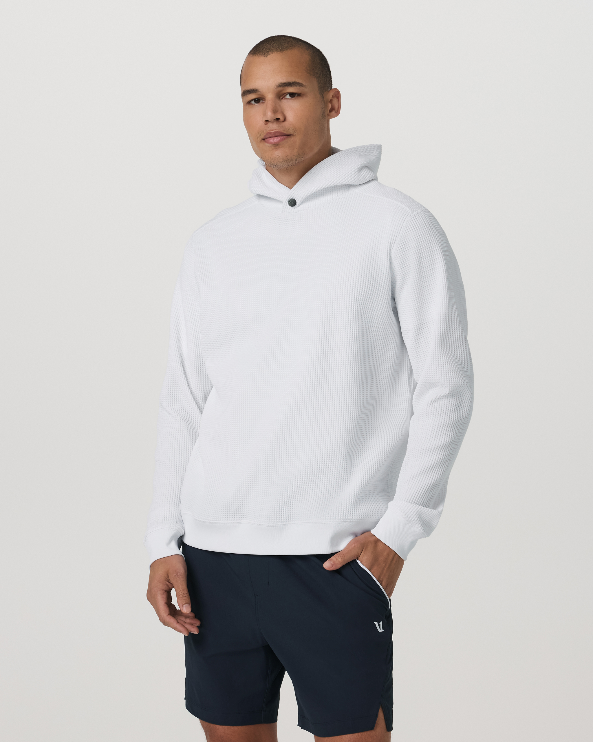 Vuori Tech Waffle Pullover Hoodie