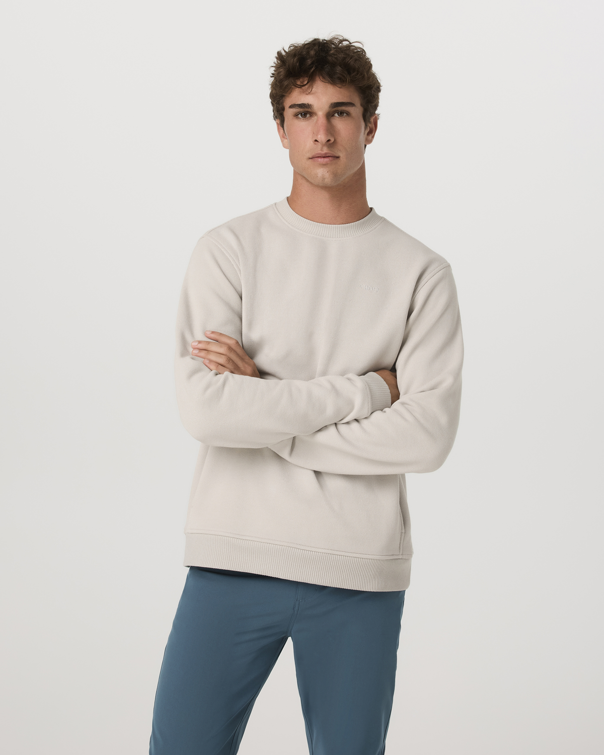 Vuori Pique Fleece Crew
