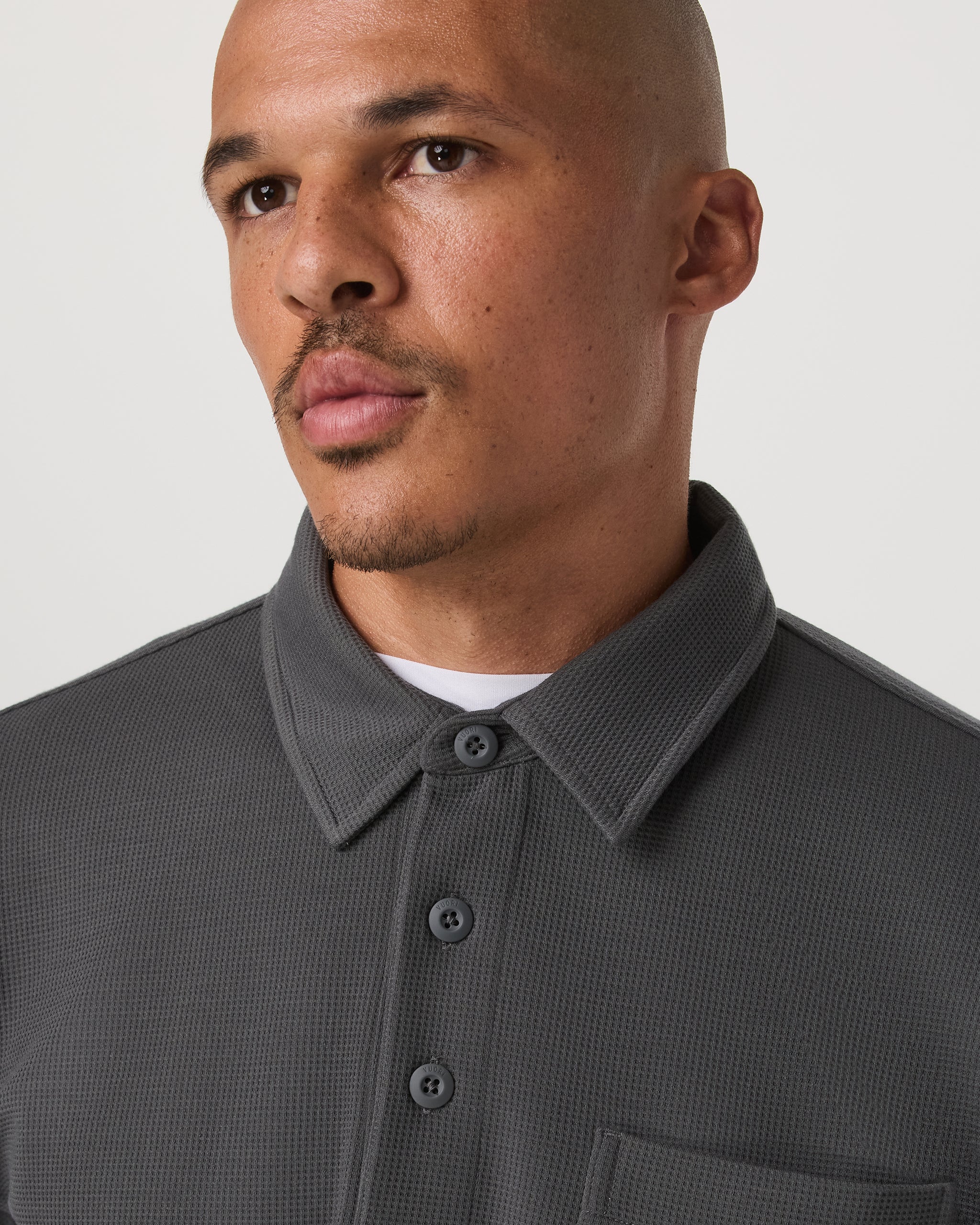 Vuori Long Sleeve Waffle Polo