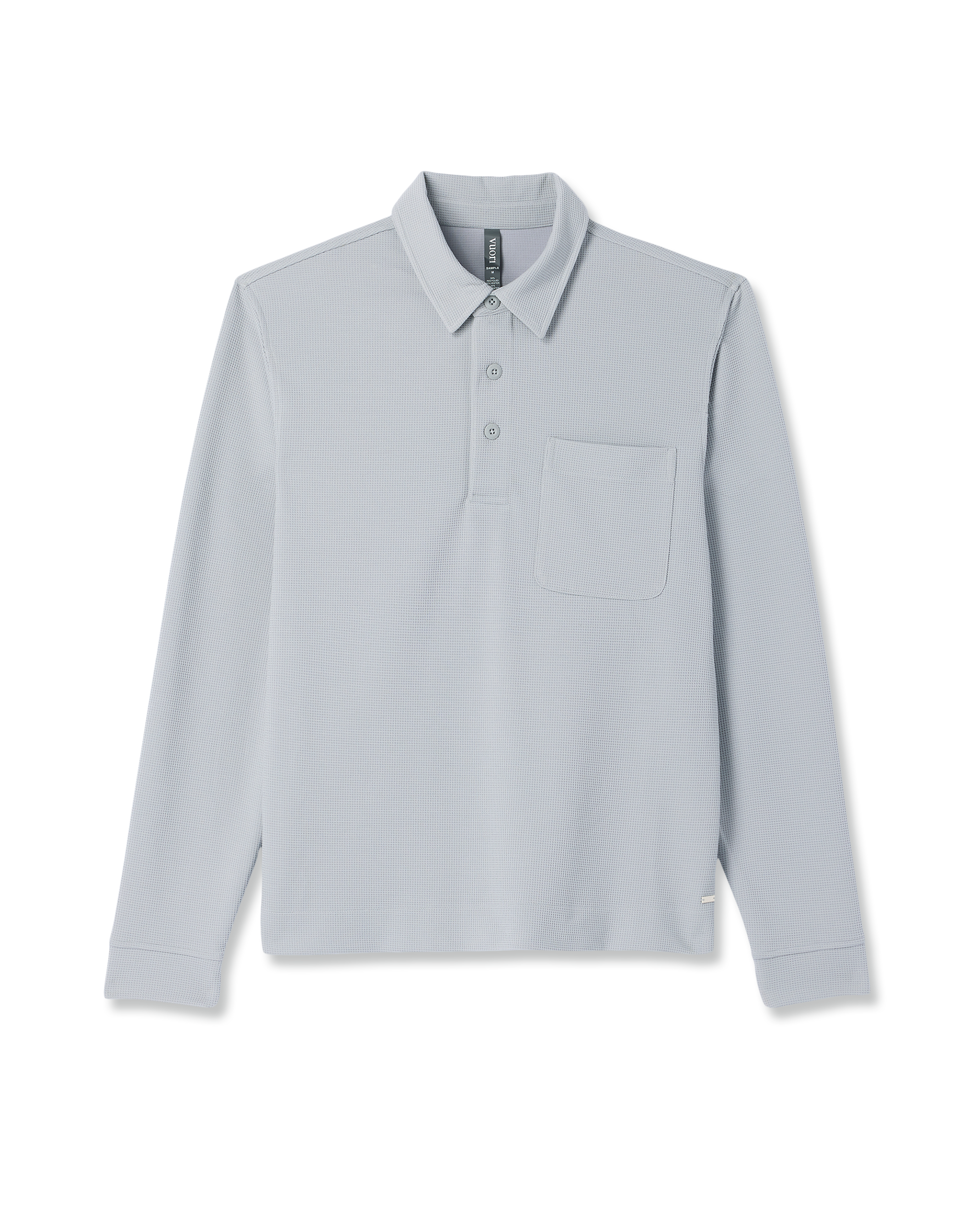 Vuori Long Sleeve Waffle Polo
