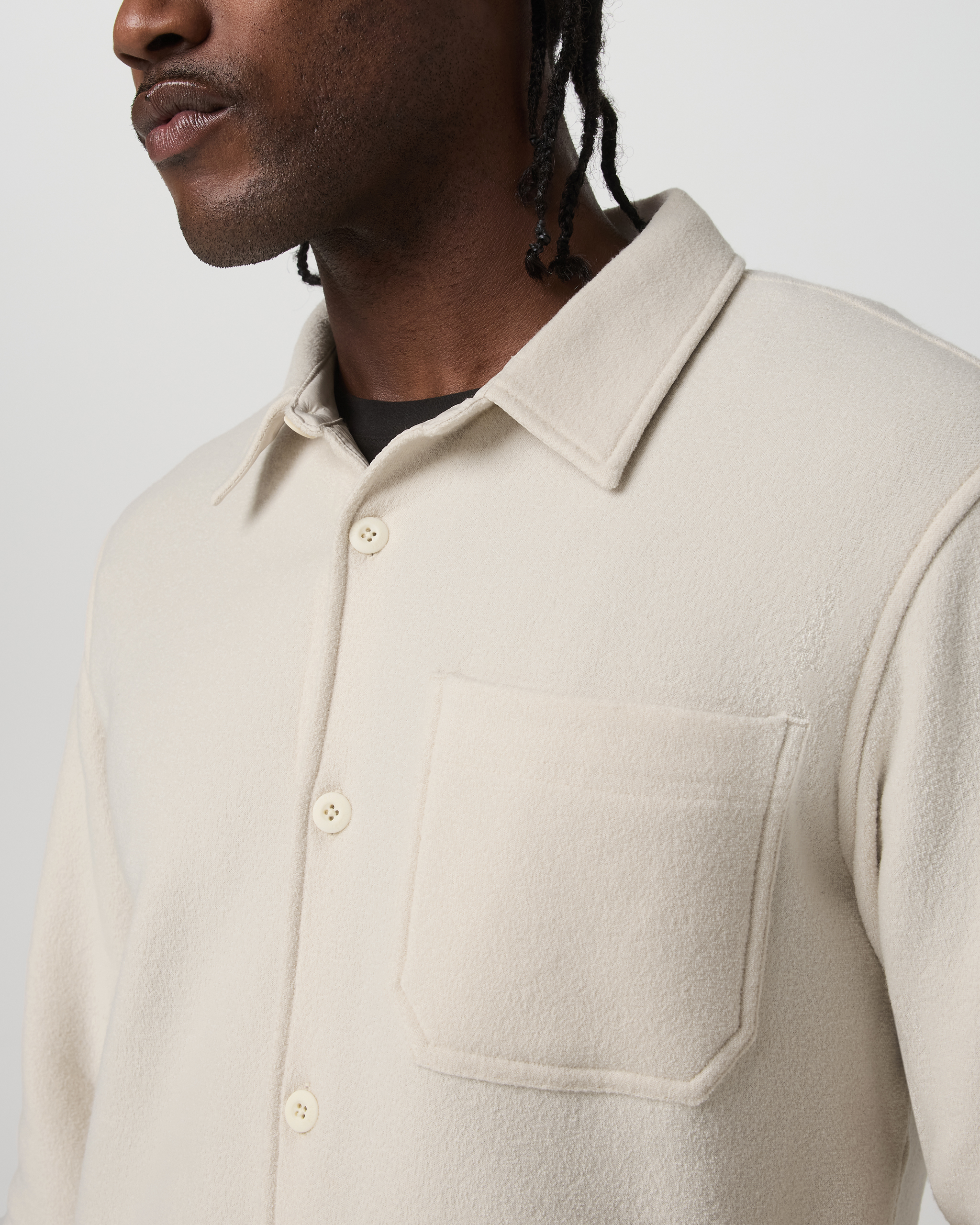 Vuori Beach Fleece Shirt Jacket