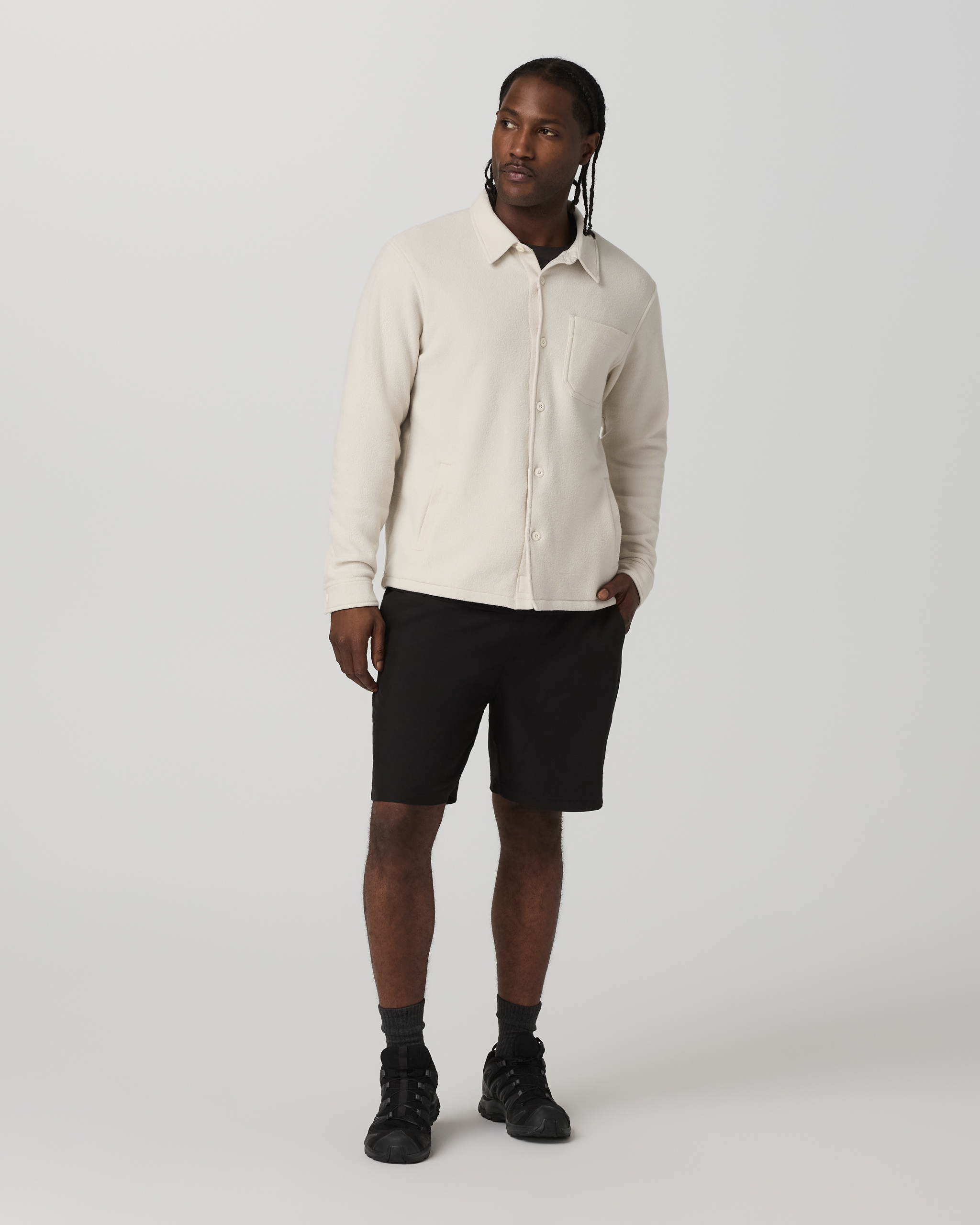 Vuori Beach Fleece Shirt Jacket