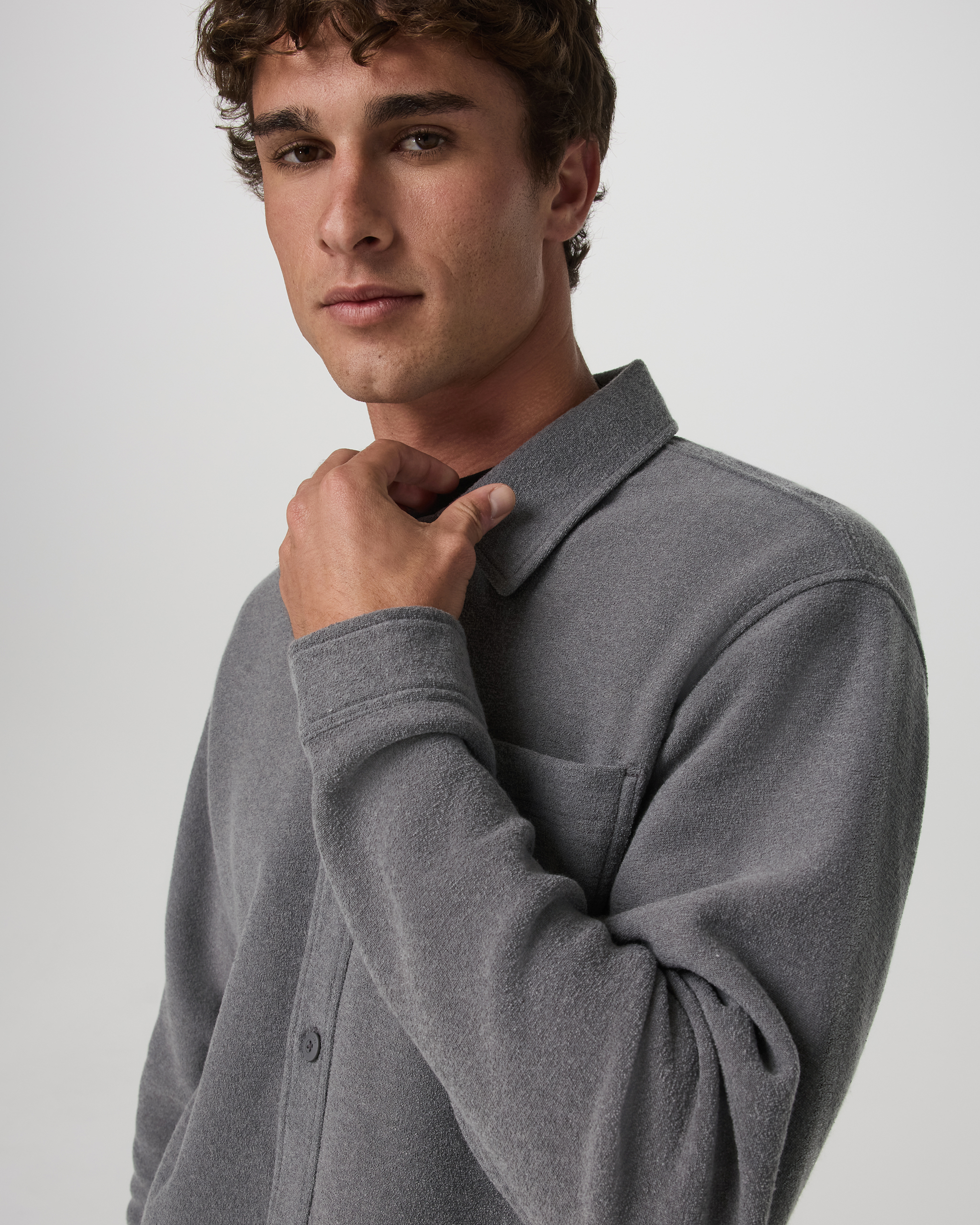 Vuori Beach Fleece Shirt Jacket