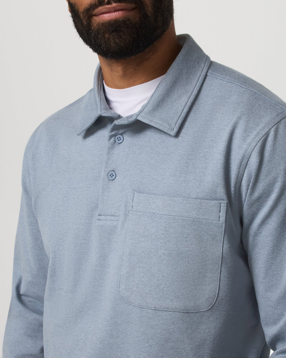 Vuori Long Sleeve Coronado Rugby