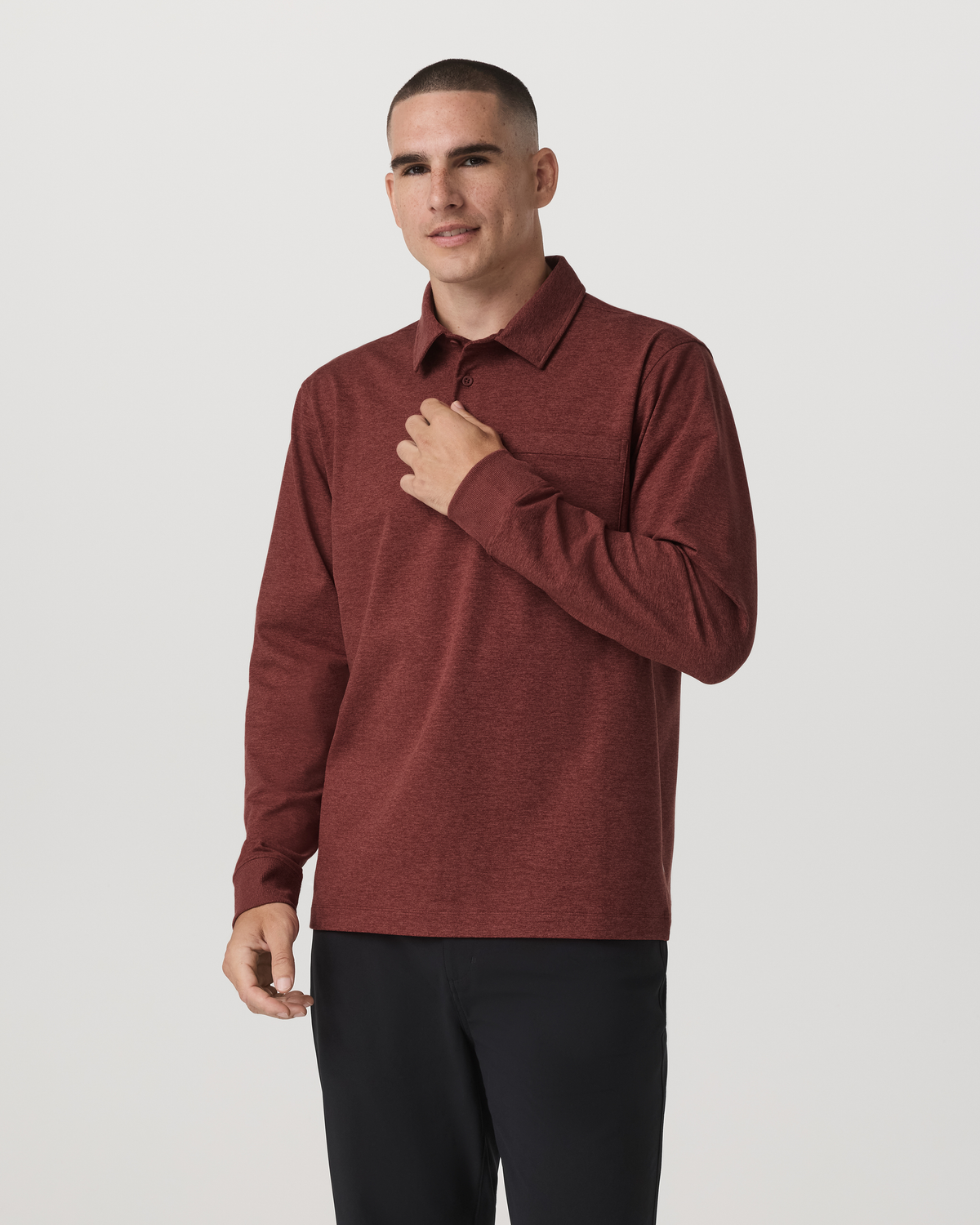Vuori Long Sleeve Coronado Rugby