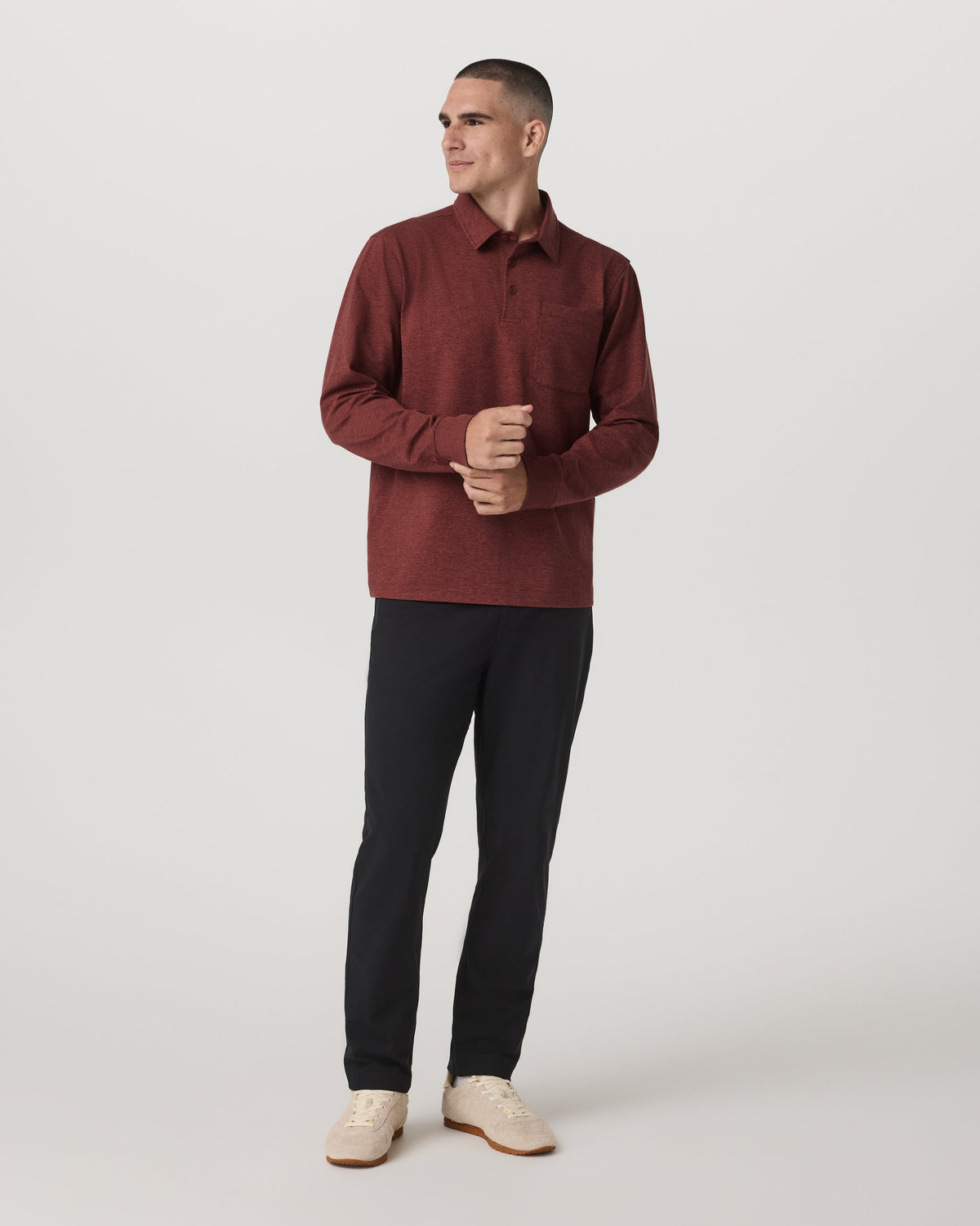 Vuori Long Sleeve Coronado Rugby