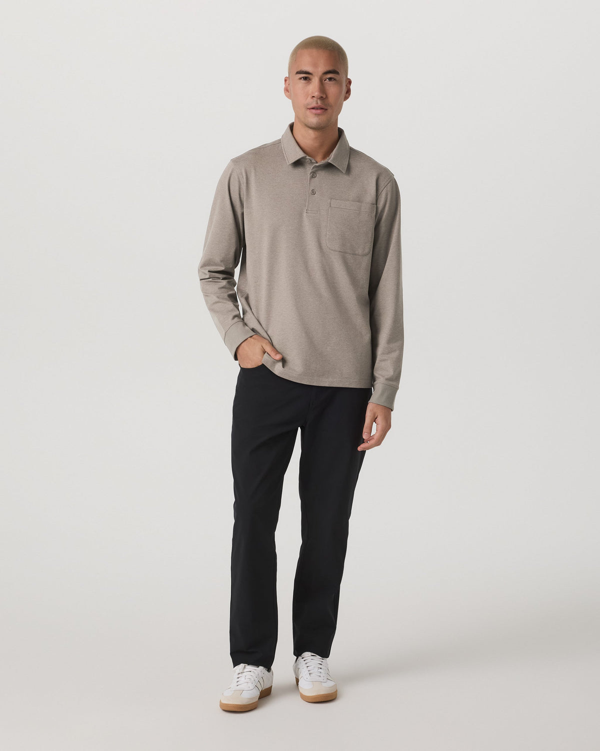 Vuori Long Sleeve Coronado Rugby