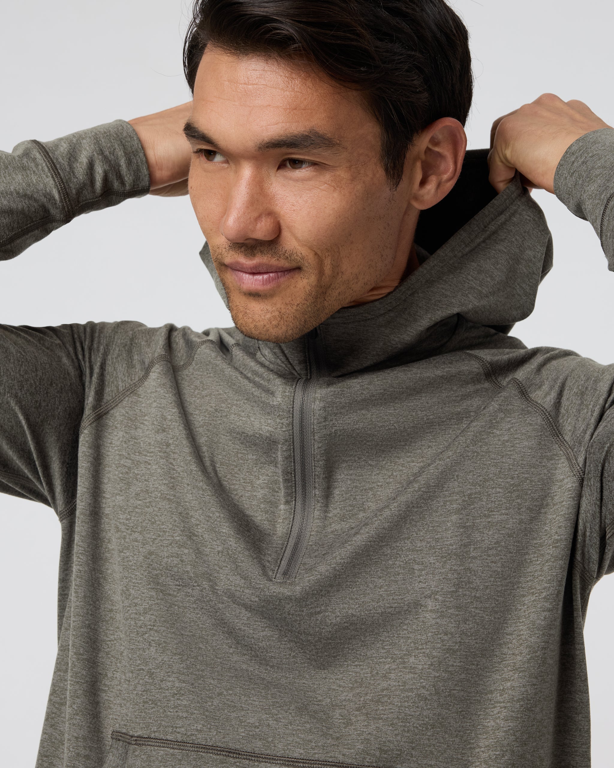 Vuori Ponto Performance Half Zip Hoodie