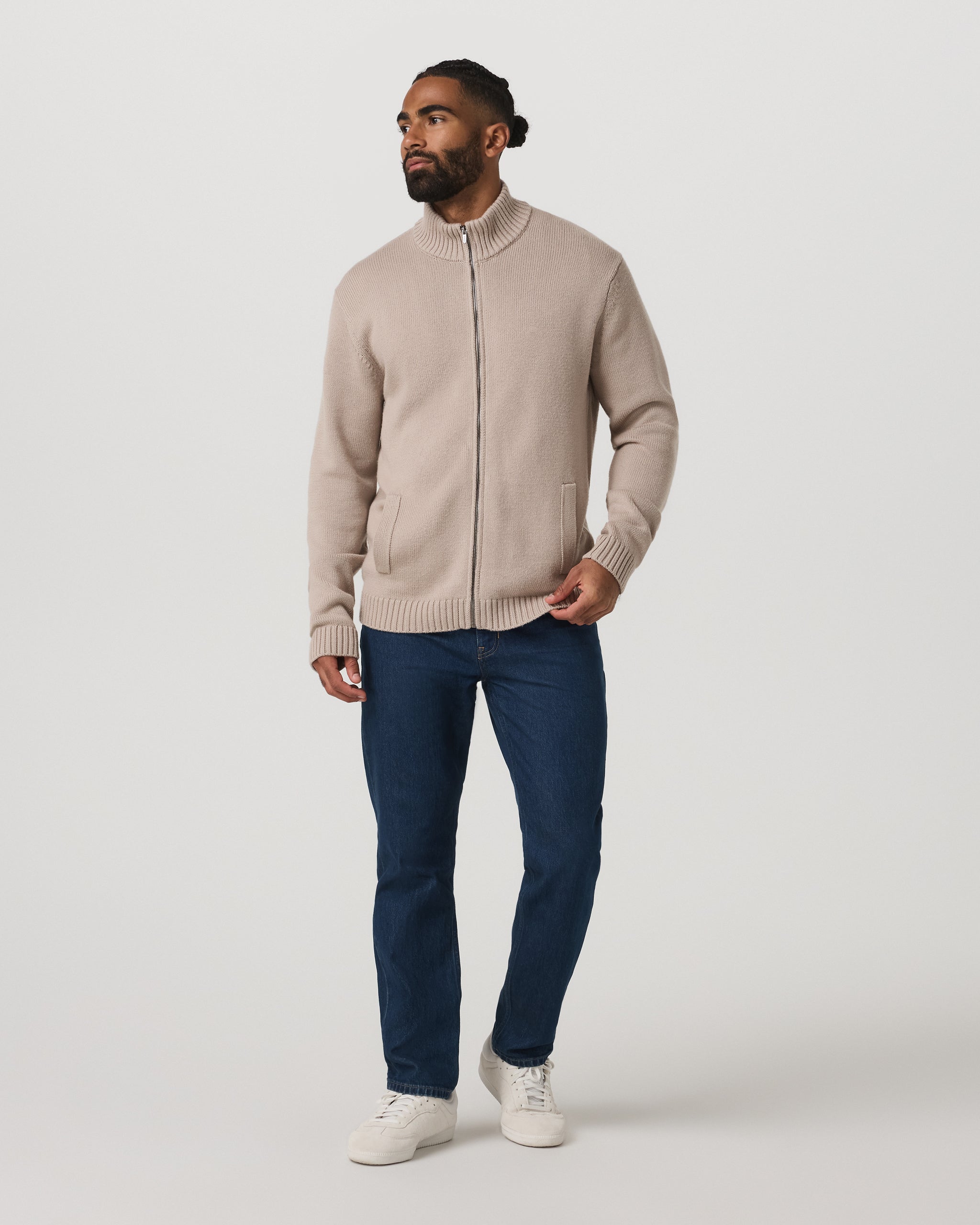 Vuori Denver Full Zip Sweater