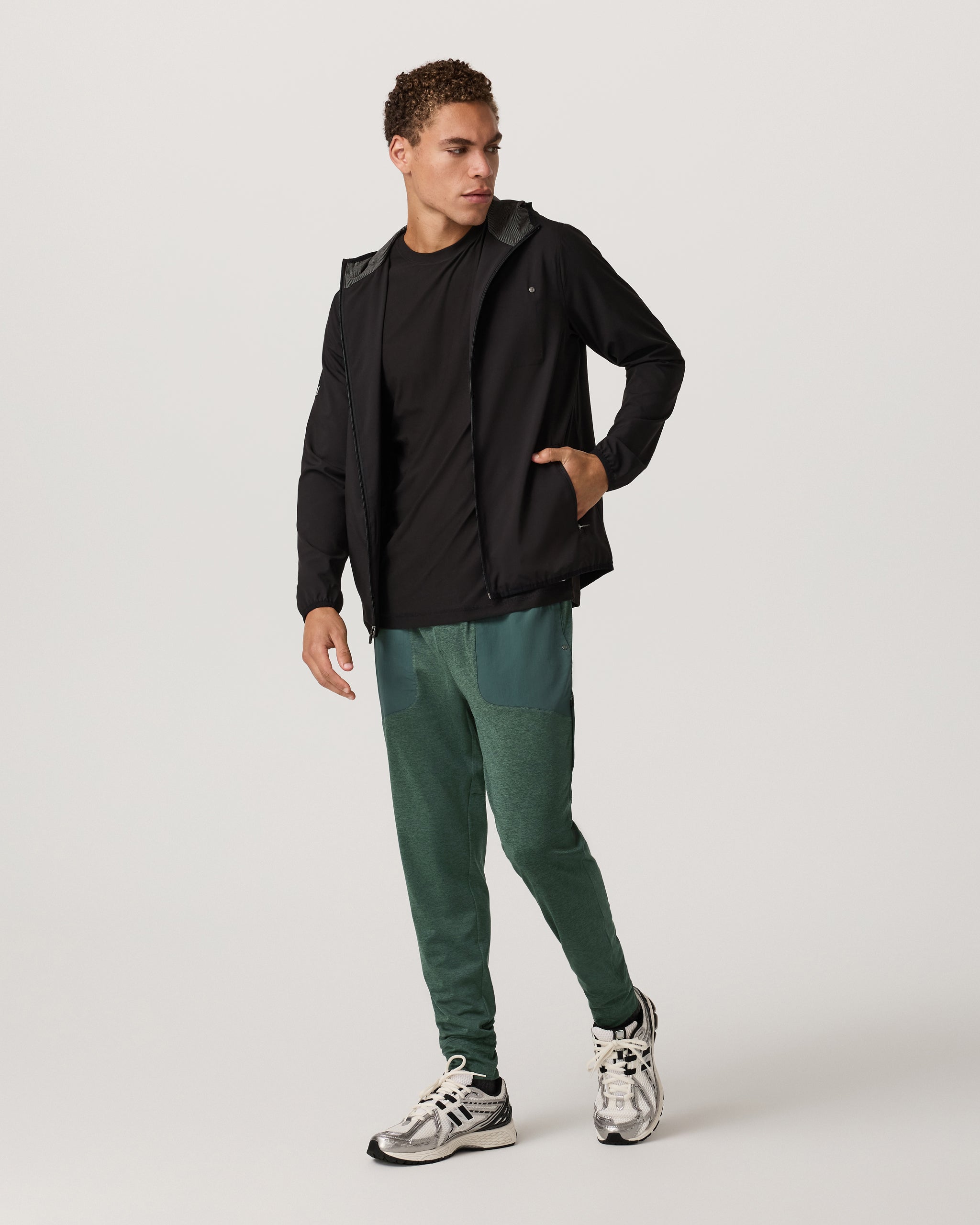 Vuori Sunday Performance Mixed Media Jogger 28