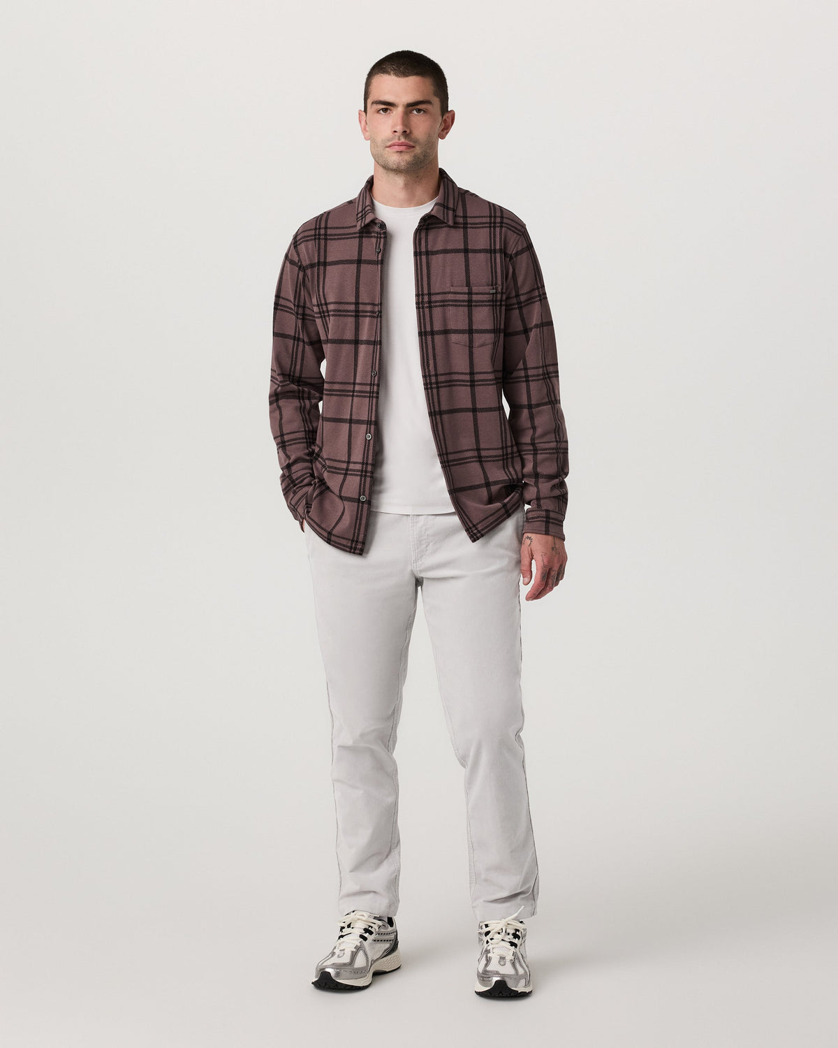 Vuori Seaview Plaid Button Down Shirt