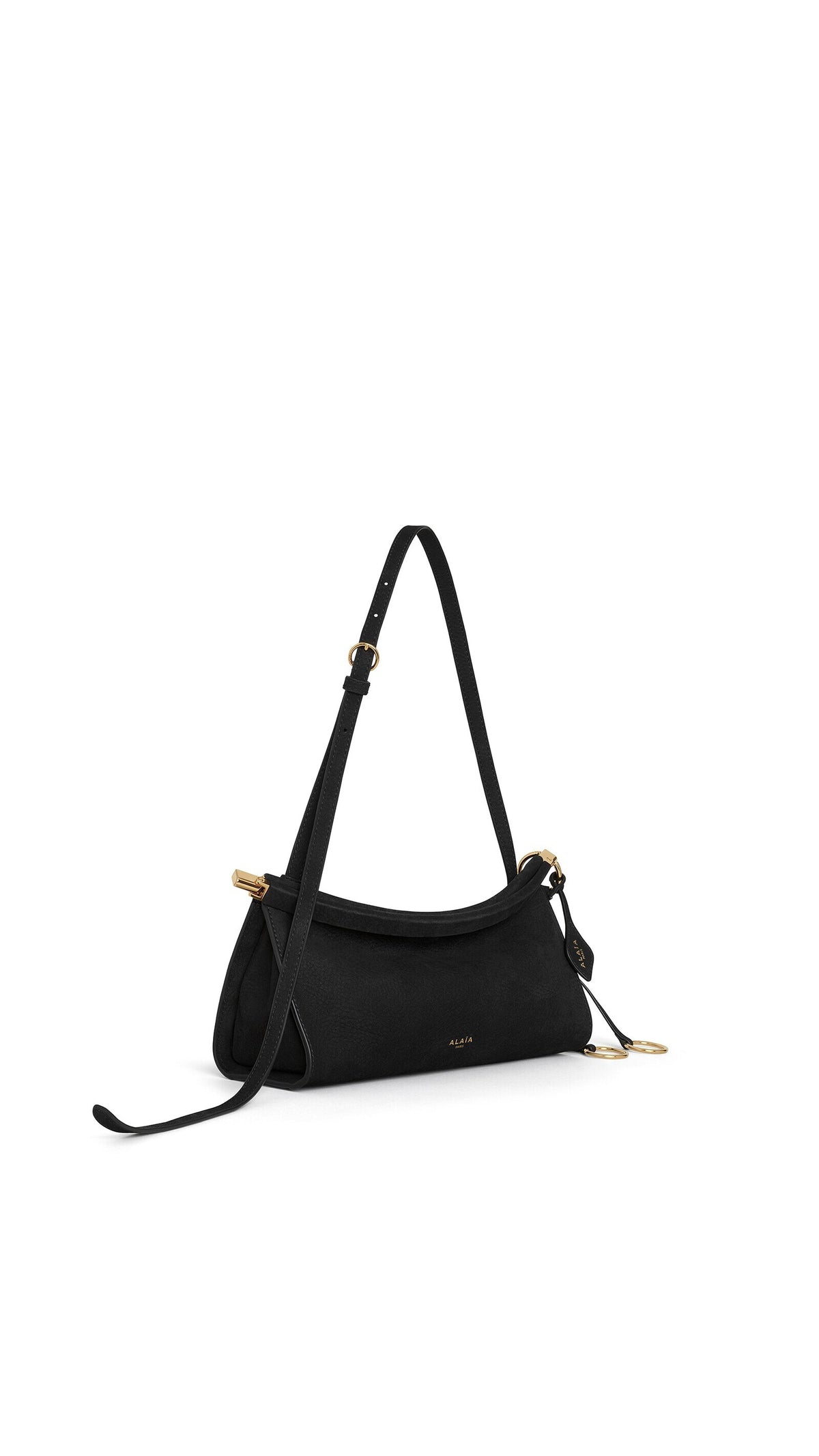 Alaïa Le Click East West Small Bag In Nubuck