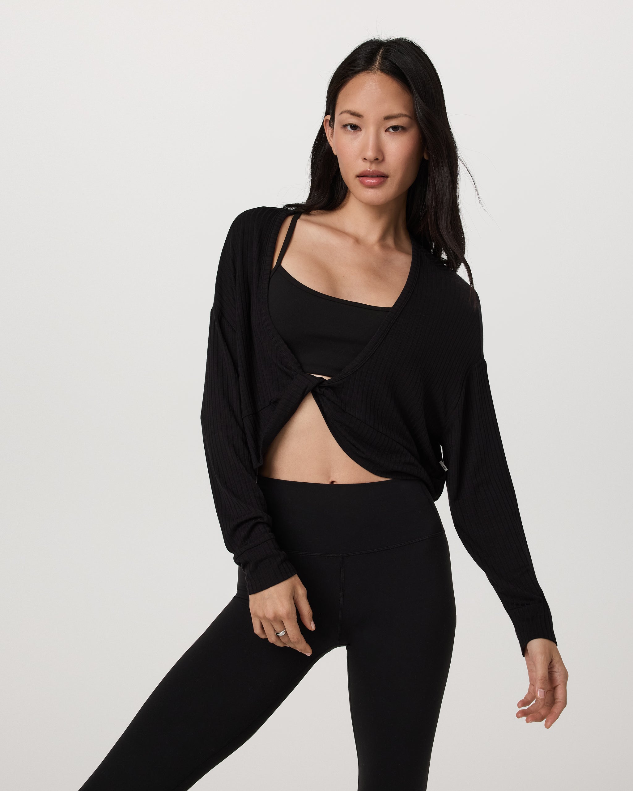 Vuori Long Sleeve Twist Top