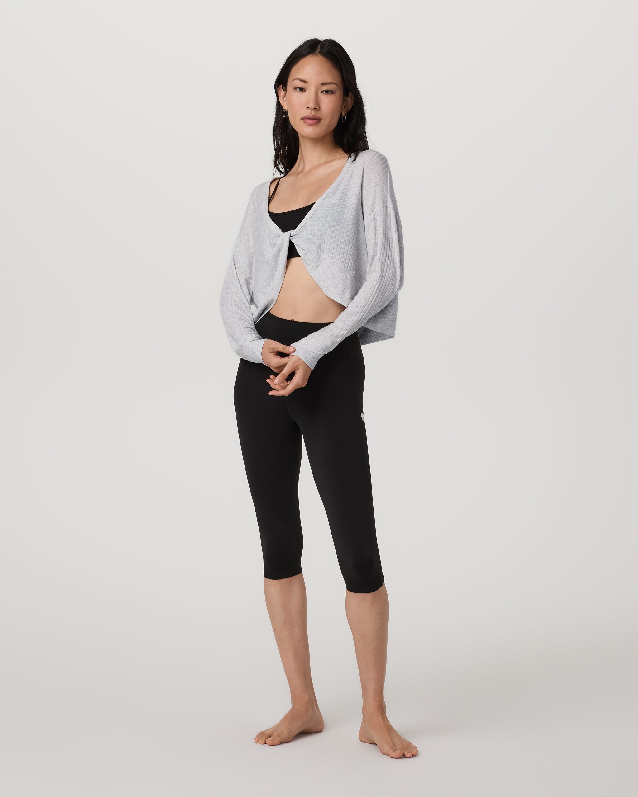 Vuori Long Sleeve Twist Top