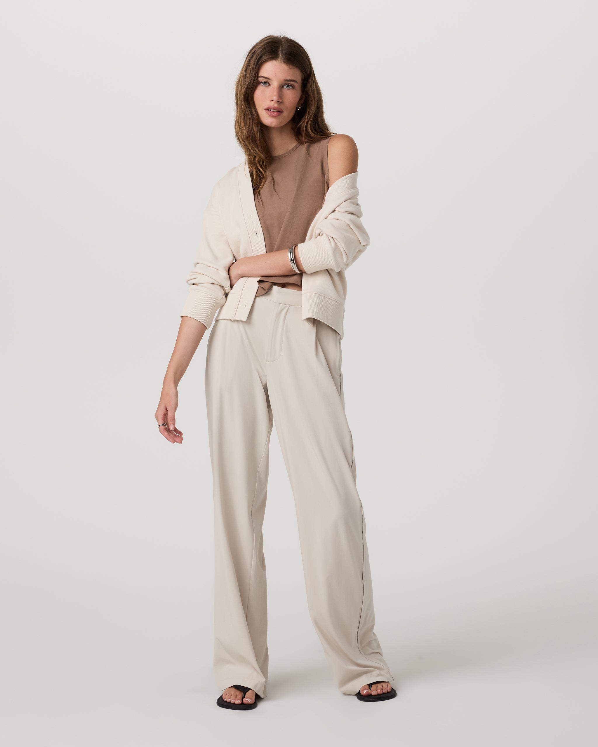 Vuori Trestles Twill Crop Tank