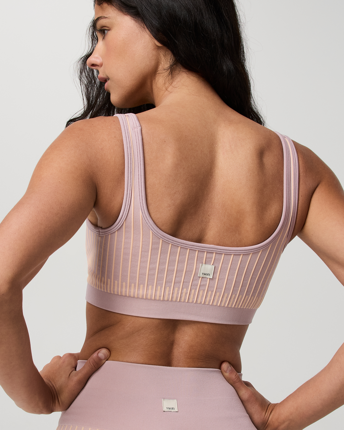 Vuori Bicolor Seamless Longline Bra