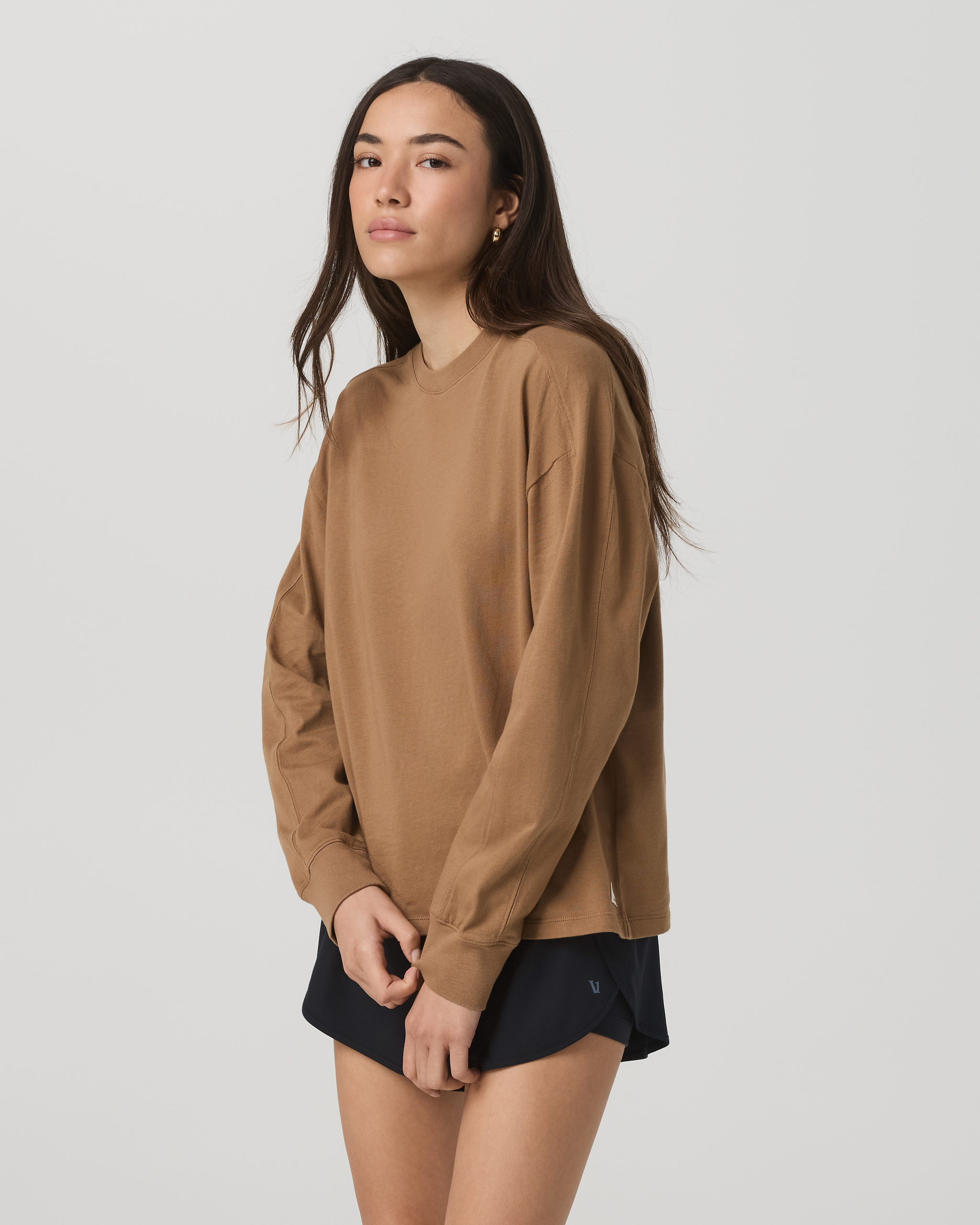 Vuori Long Sleeve Heavyweight Cotton Tee