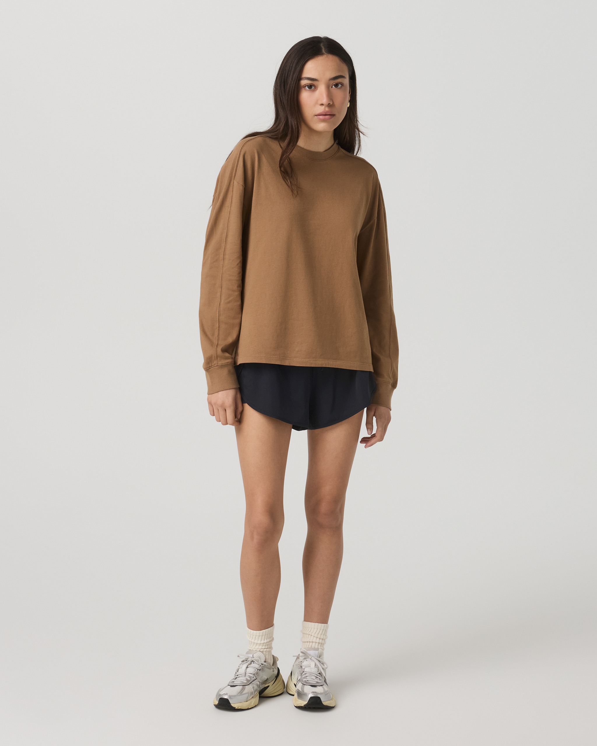 Vuori Long Sleeve Heavyweight Cotton Tee