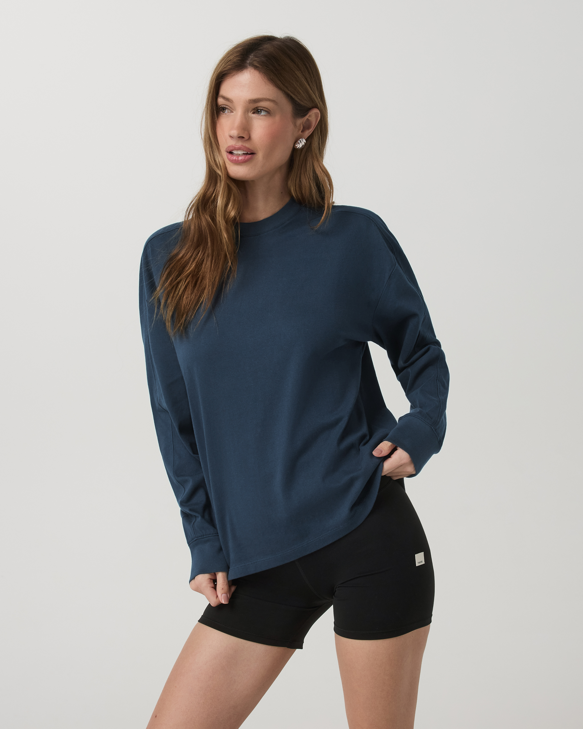 Vuori Long Sleeve Heavyweight Cotton Tee