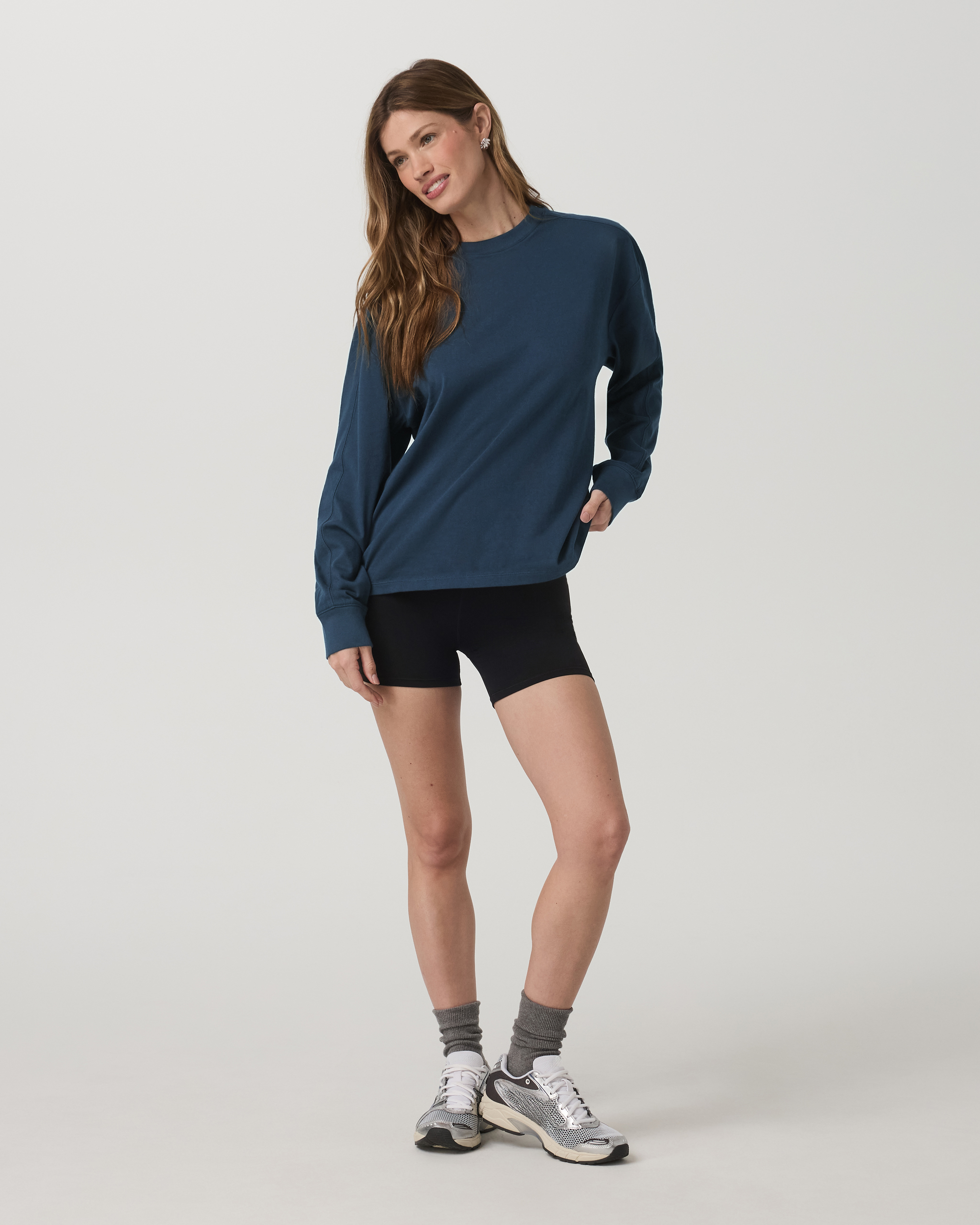 Vuori Long Sleeve Heavyweight Cotton Tee