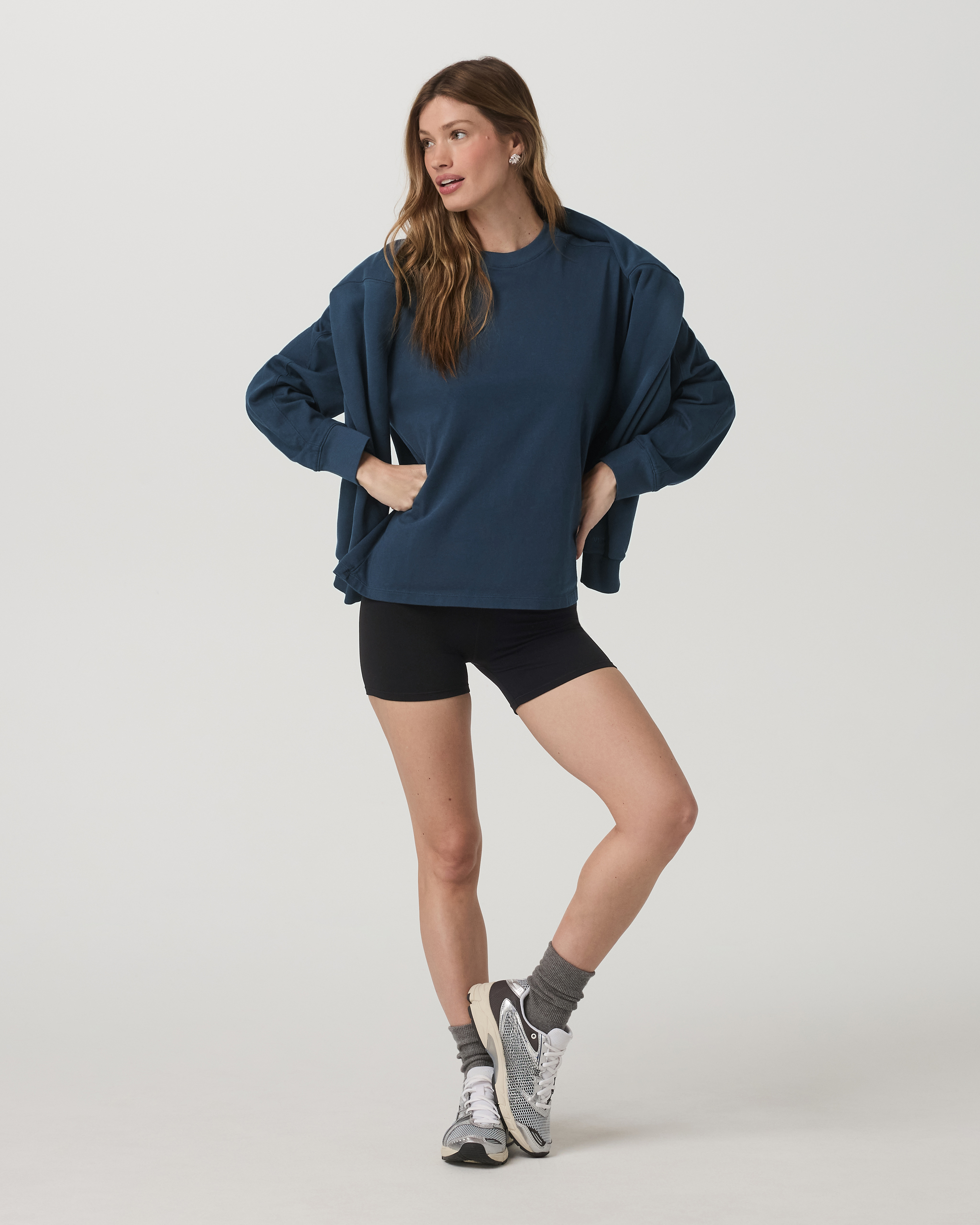 Vuori Long Sleeve Heavyweight Cotton Tee