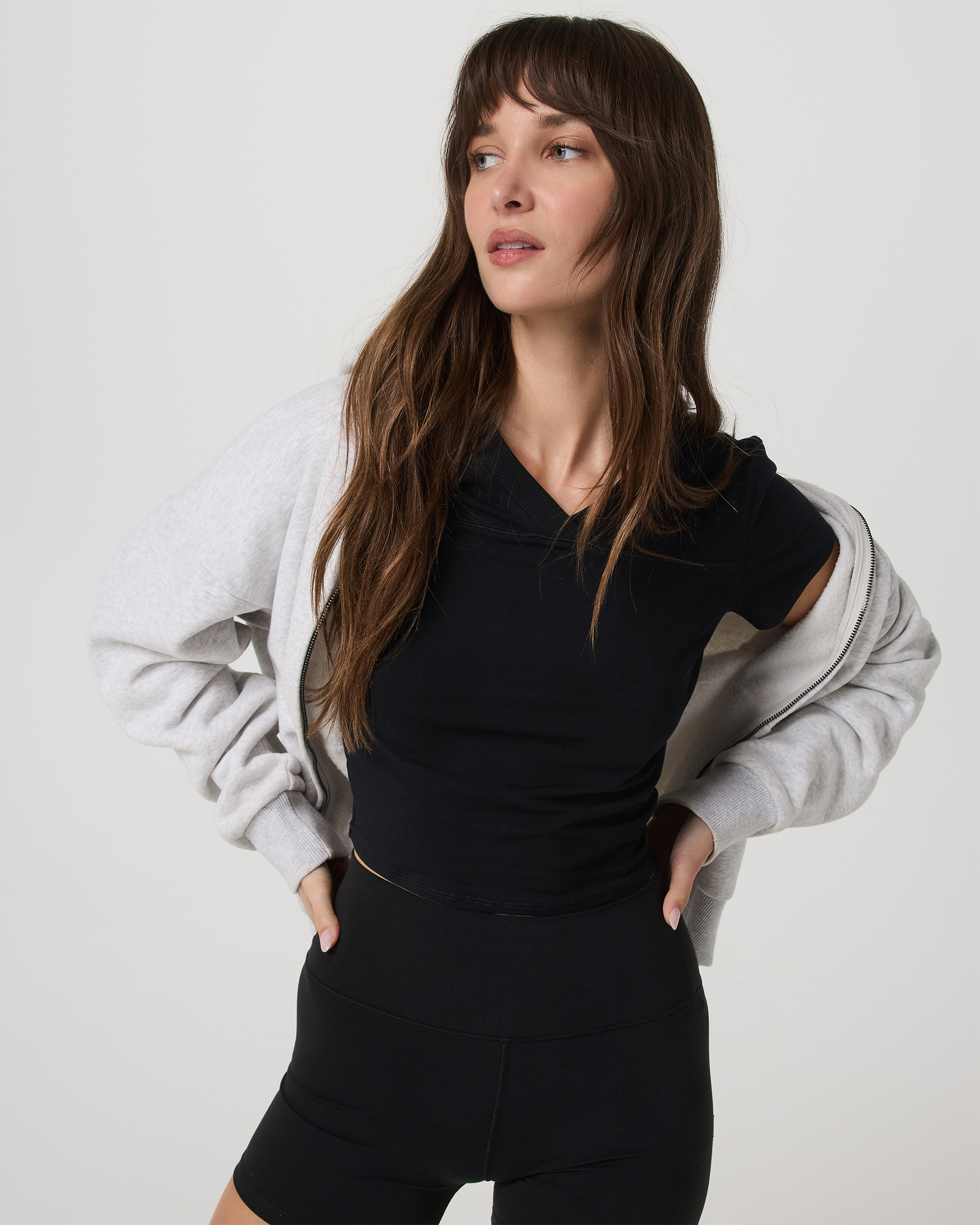Vuori Short Sleeve Tuvalu Double V Neck