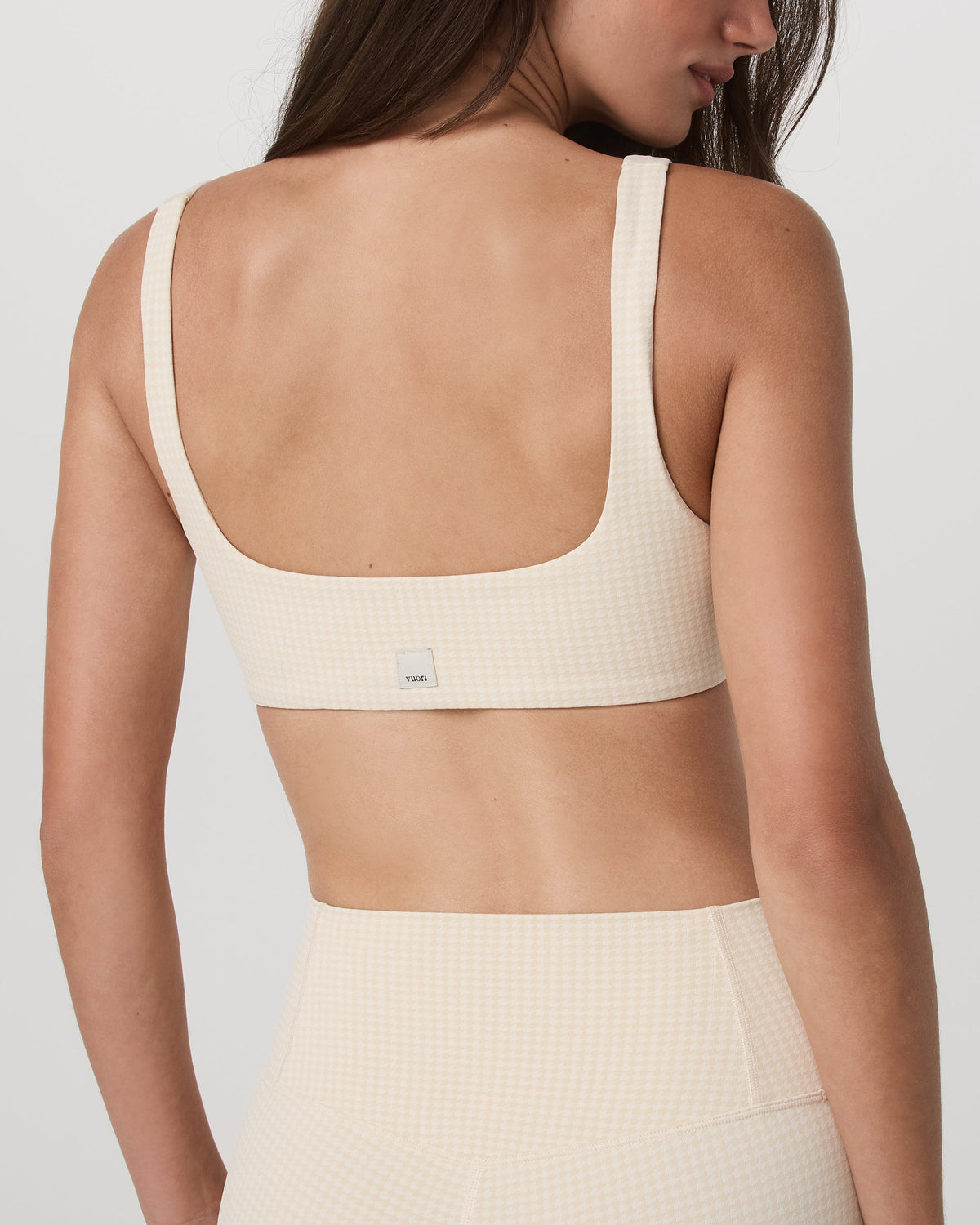 Vuori Micro Houndstooth Bra