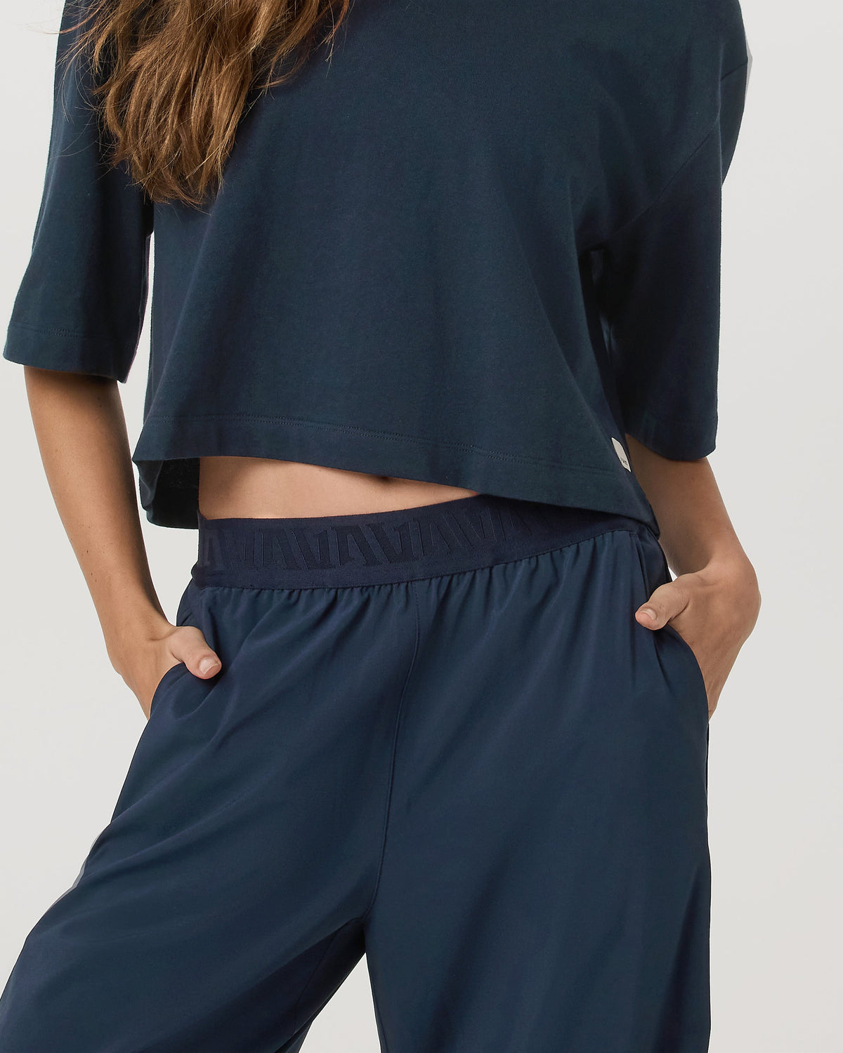 Vuori Short Sleeve Heavyweight Crop Cotton Tee