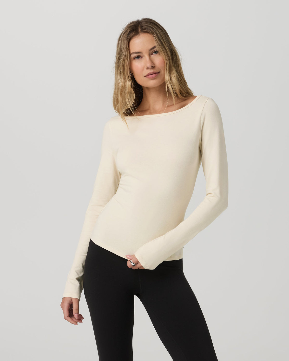 Vuori Long Sleeve Tuvalu Boat Neck