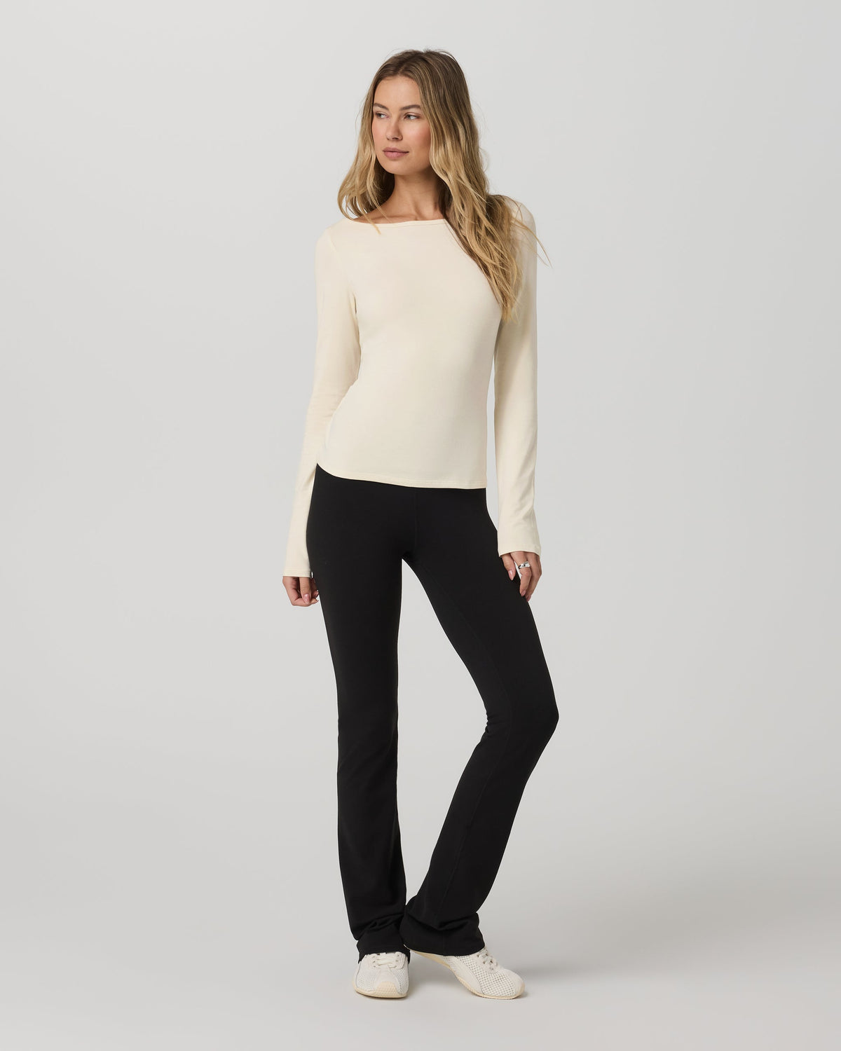 Vuori Long Sleeve Tuvalu Boat Neck