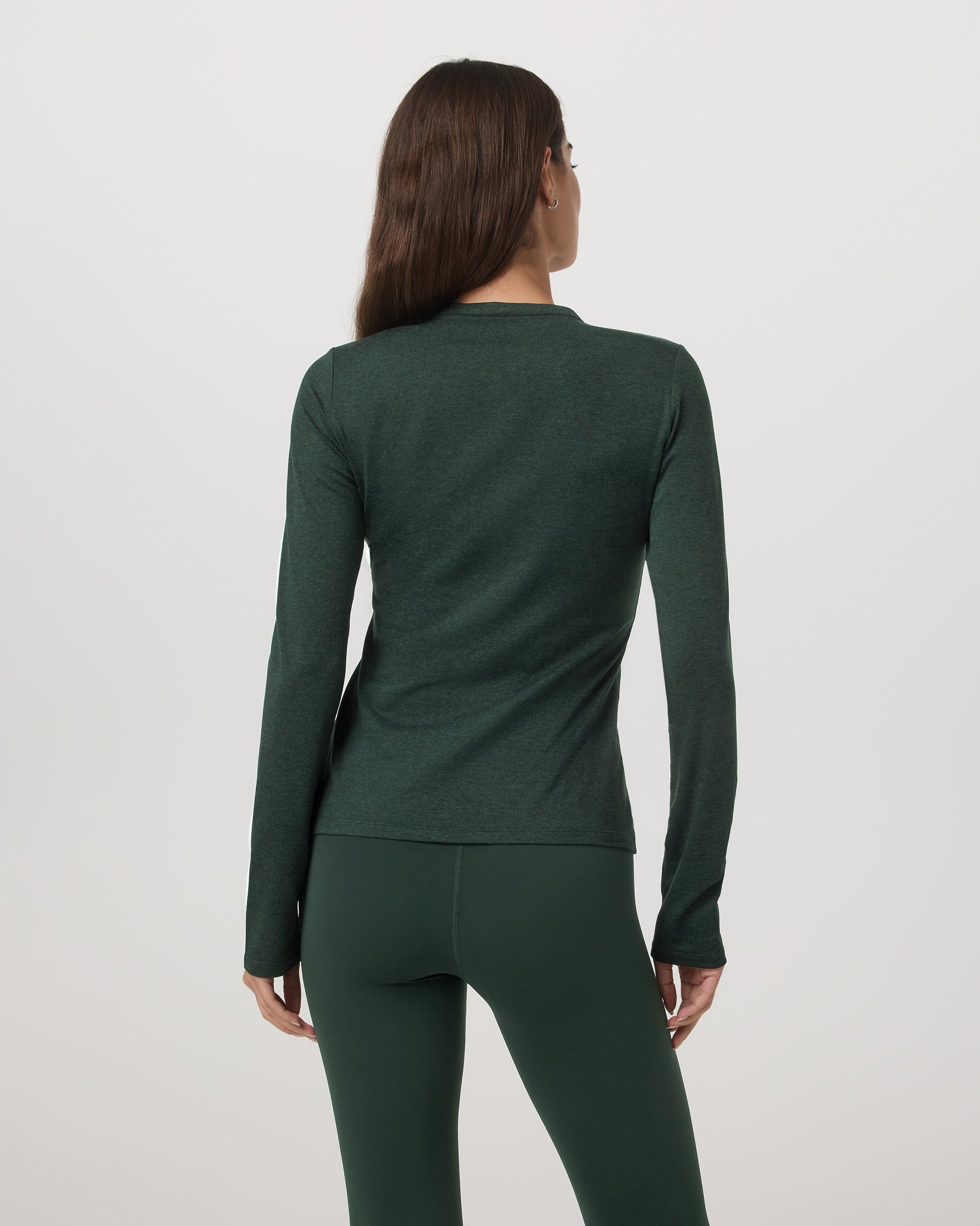 Vuori Long Sleeve Halo Snap Cardigan