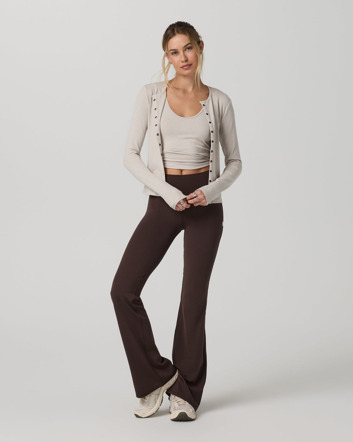 Vuori Long Sleeve Pose Twin Cardigan