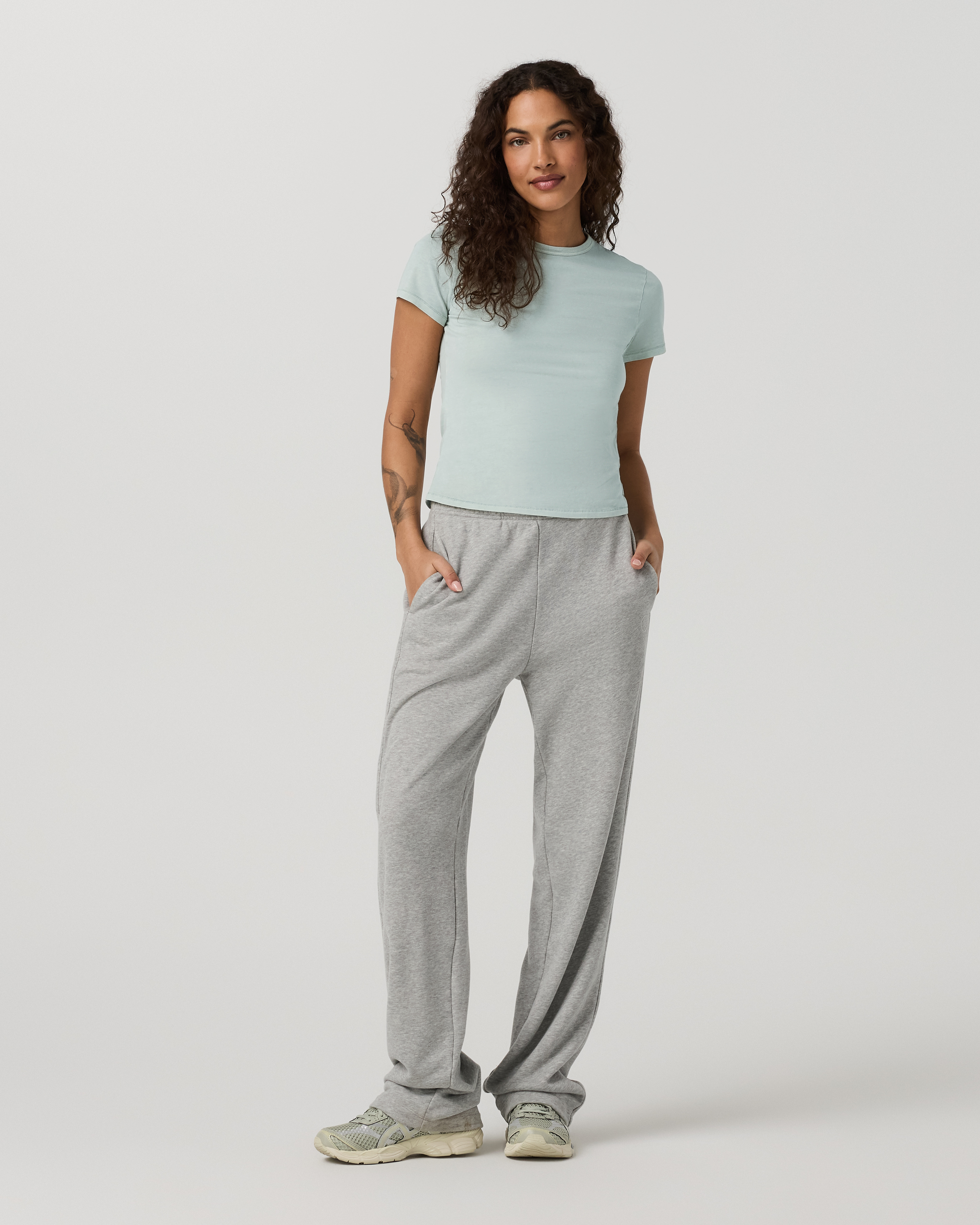 Vuori Short Sleeve Feather Classic Tee Garment Dye