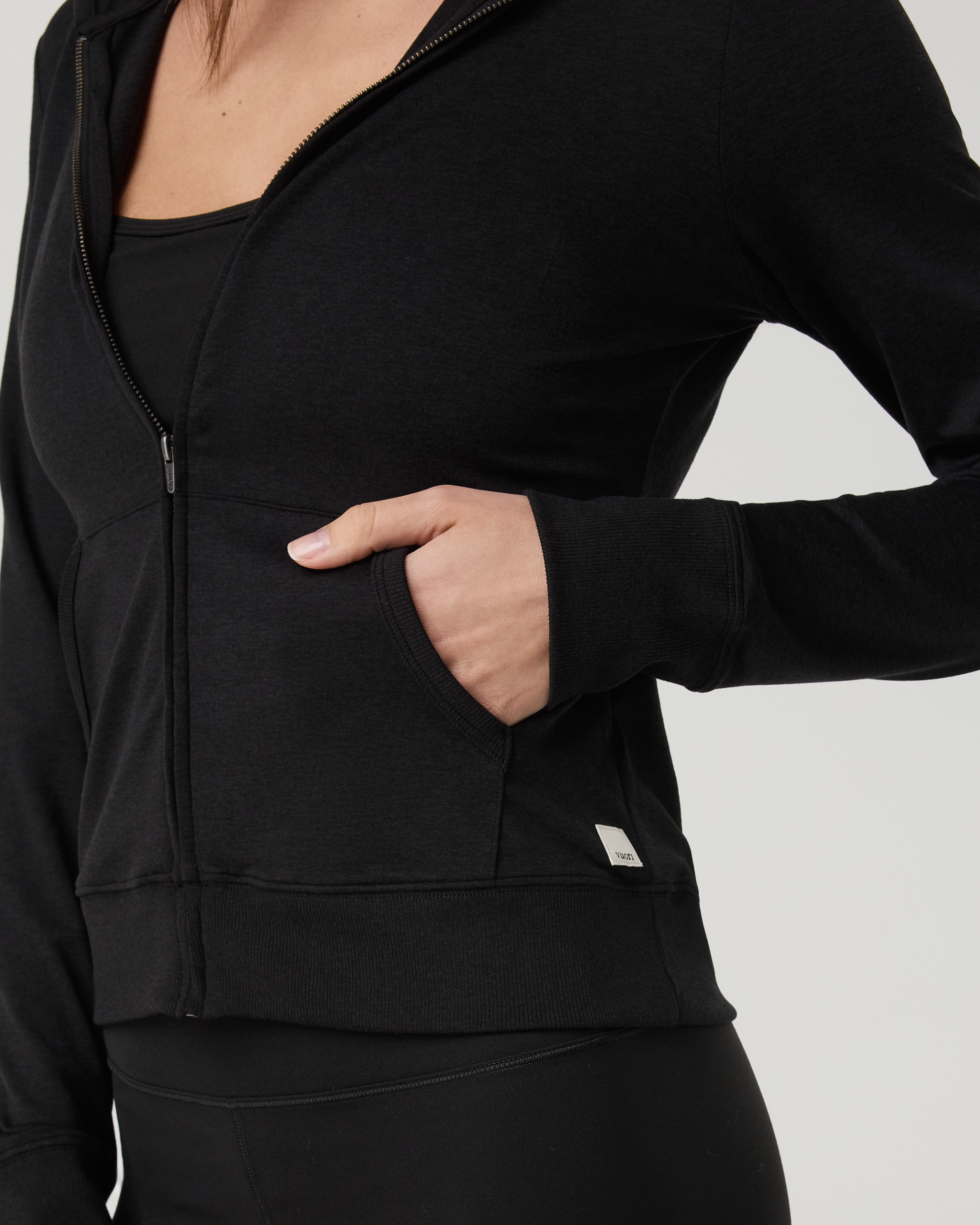 Vuori Halo Mini Full Zip Hoodie Long