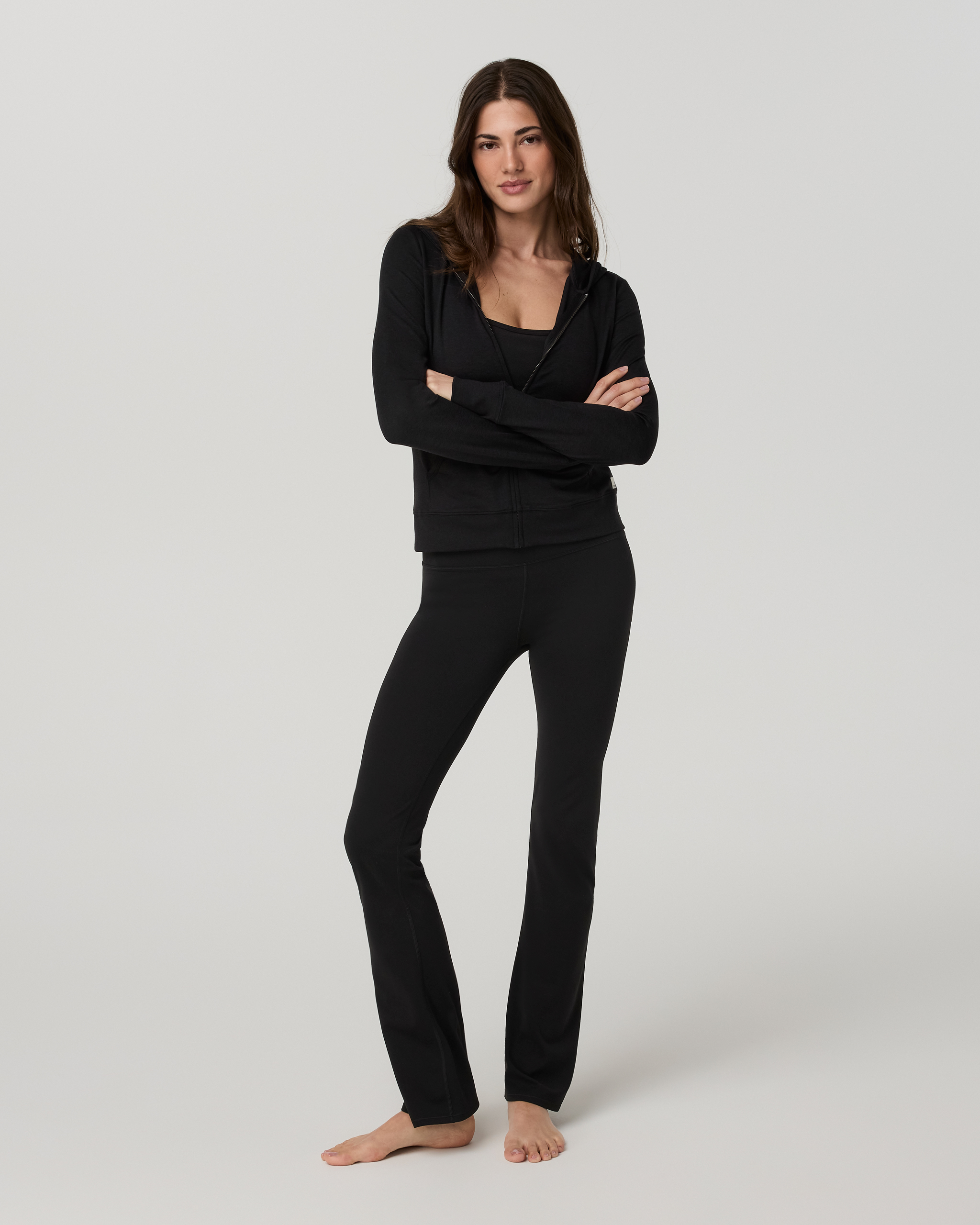 Vuori Halo Mini Full Zip Hoodie Long