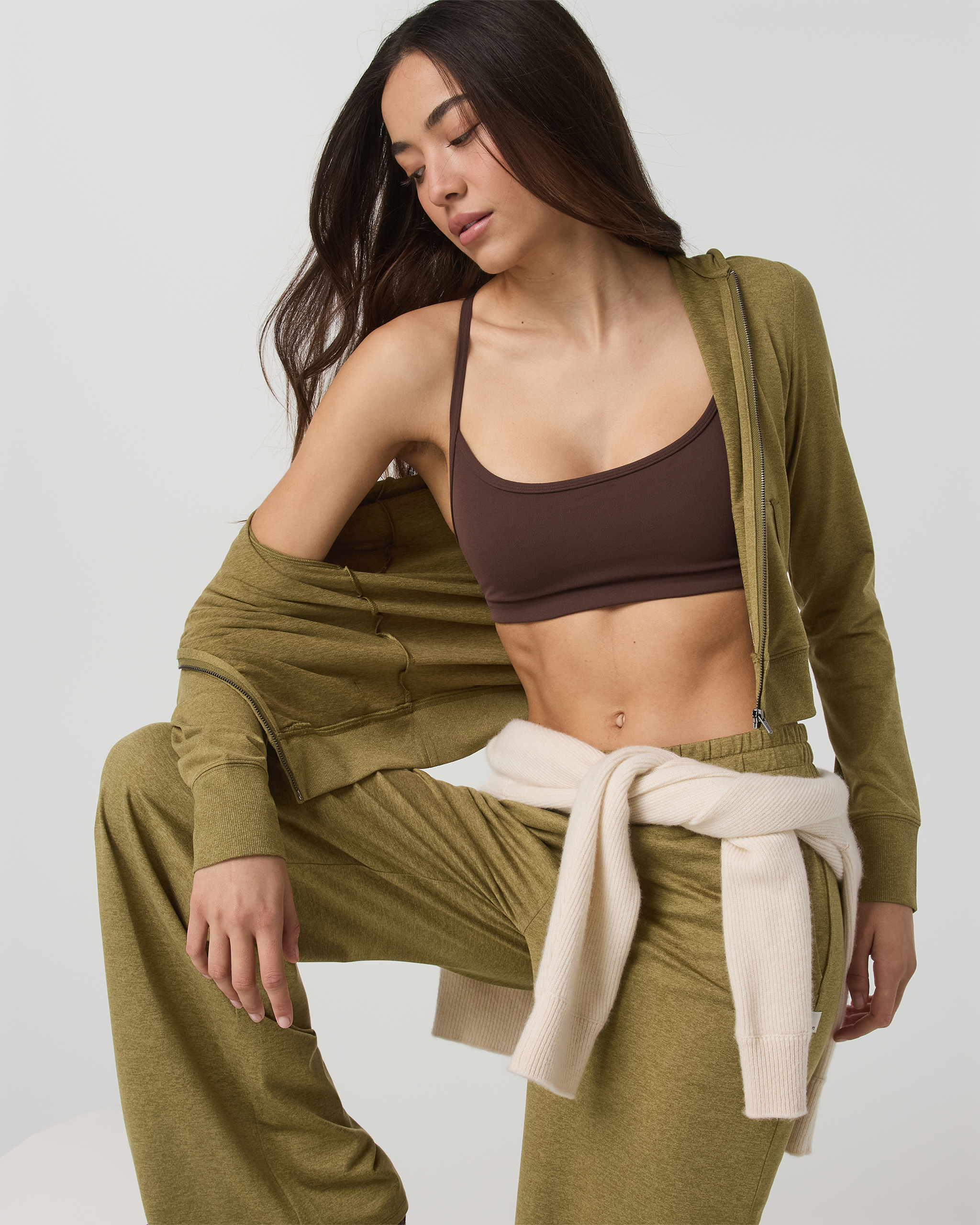 Vuori Halo Mini Full Zip Hoodie