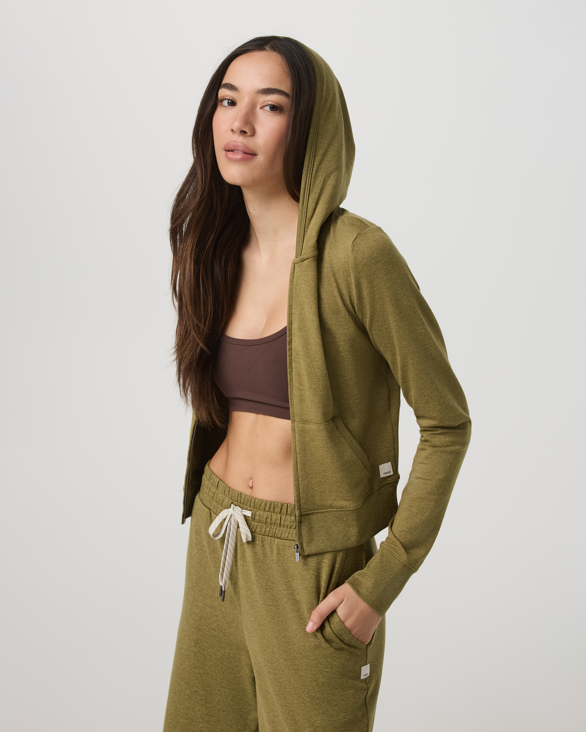 Vuori Halo Mini Full Zip Hoodie