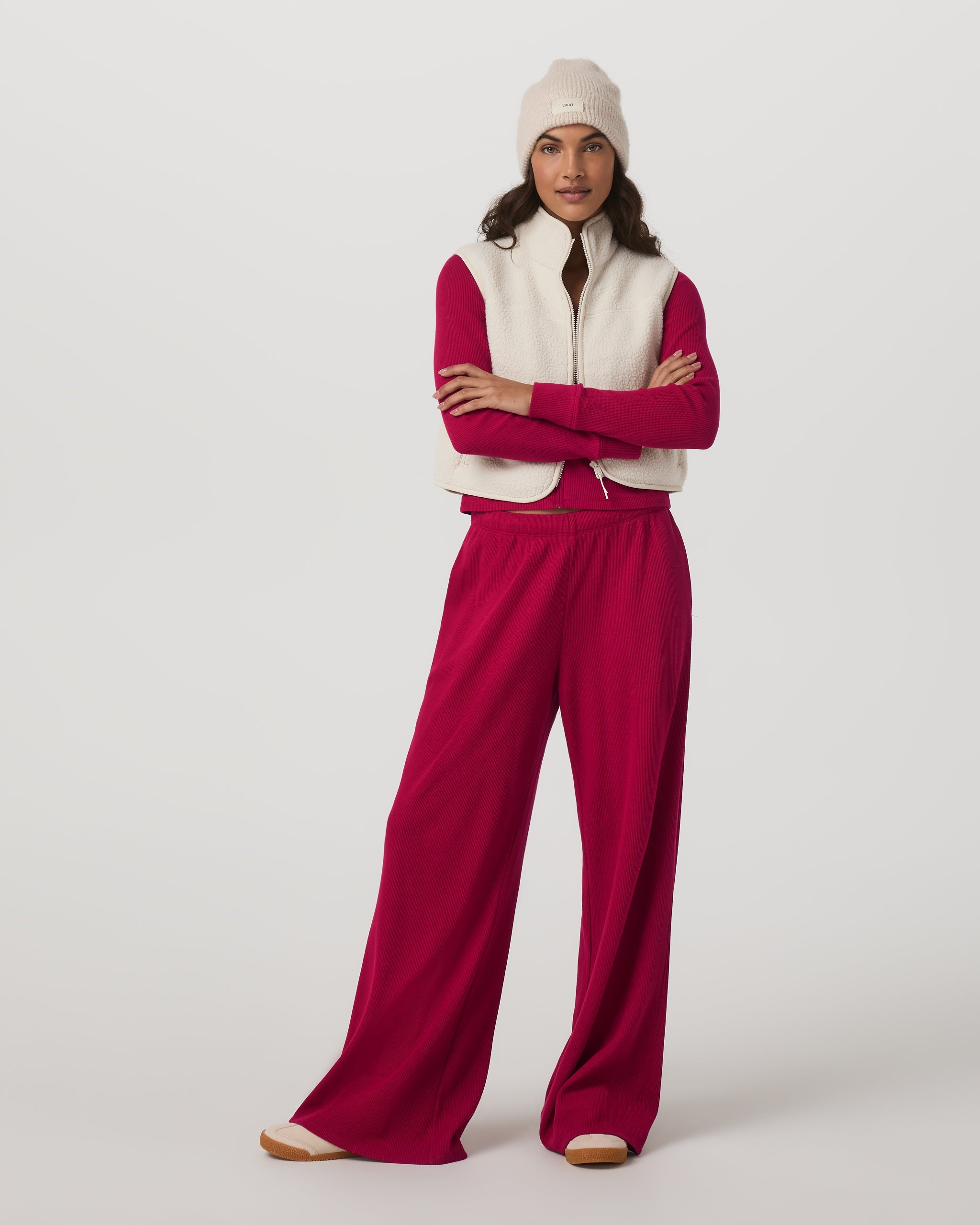 Vuori Waffle Full Zip Hoodie