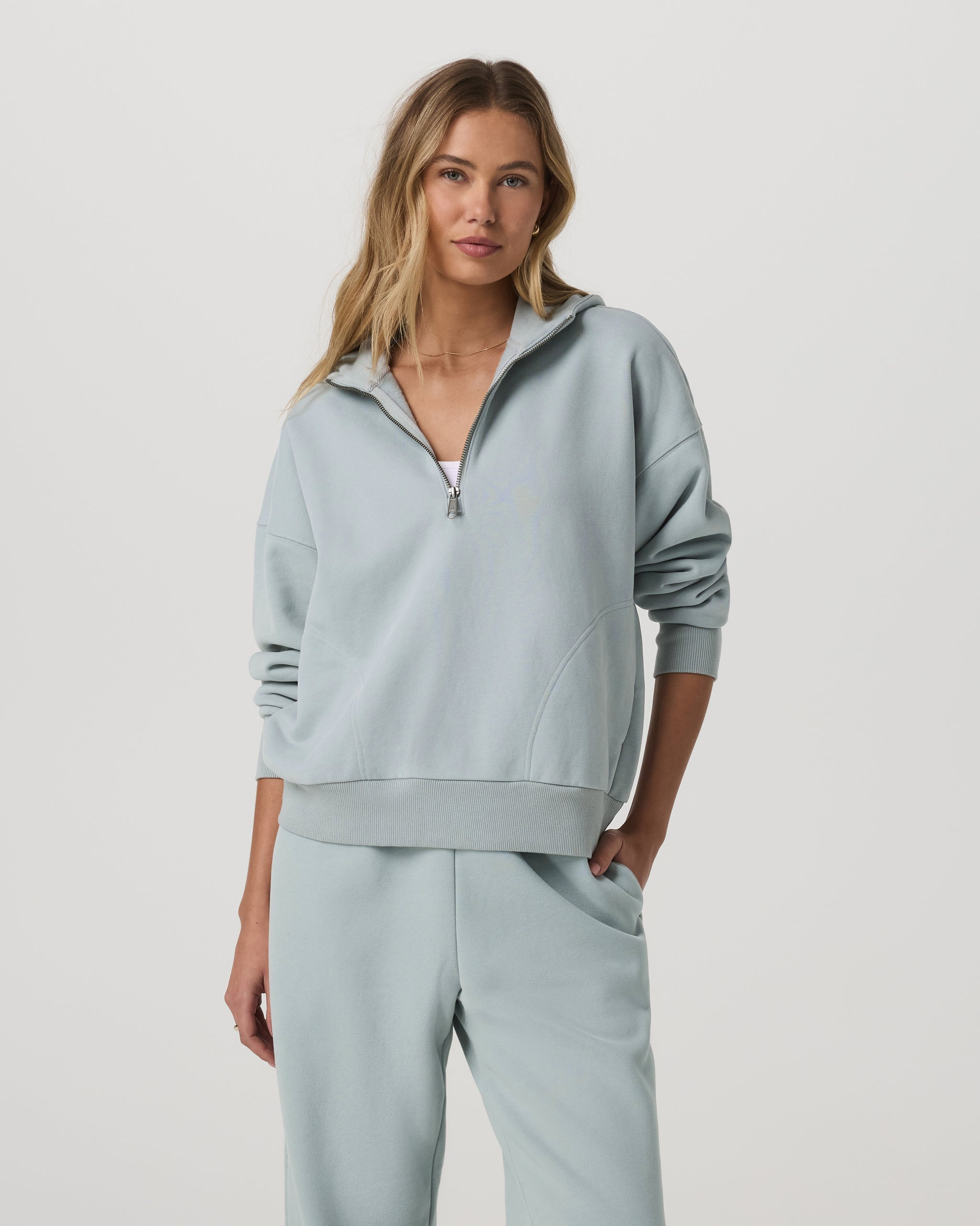 Vuori Restore Relaxed Half Zip Hoodie