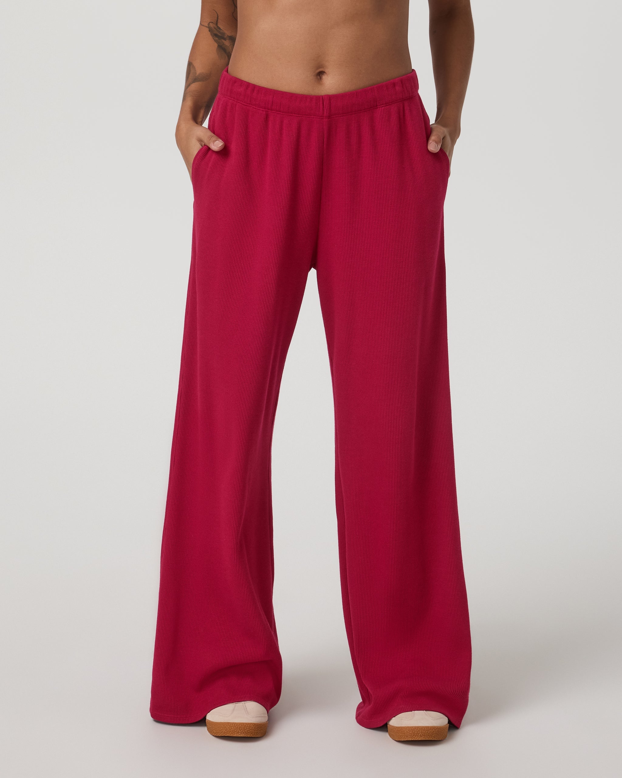 Vuori Waffle Wideleg Pant