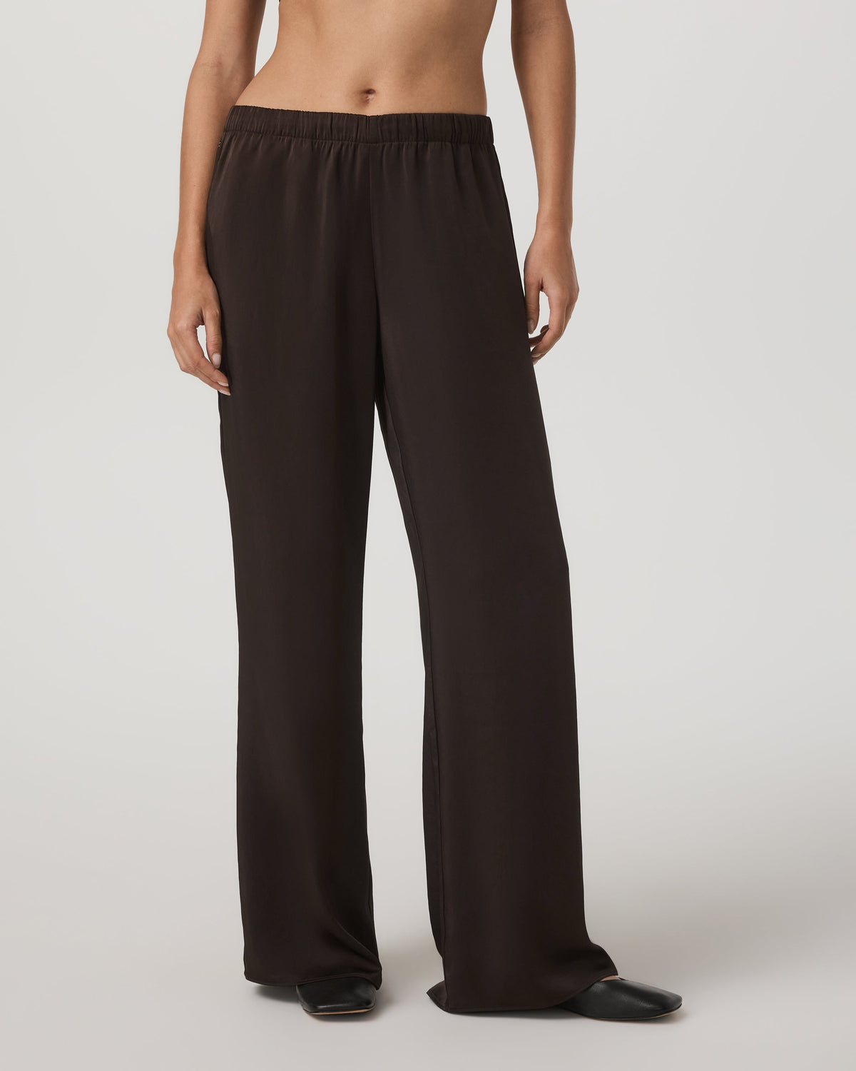 Vuori Nova Satin Wideleg Pant
