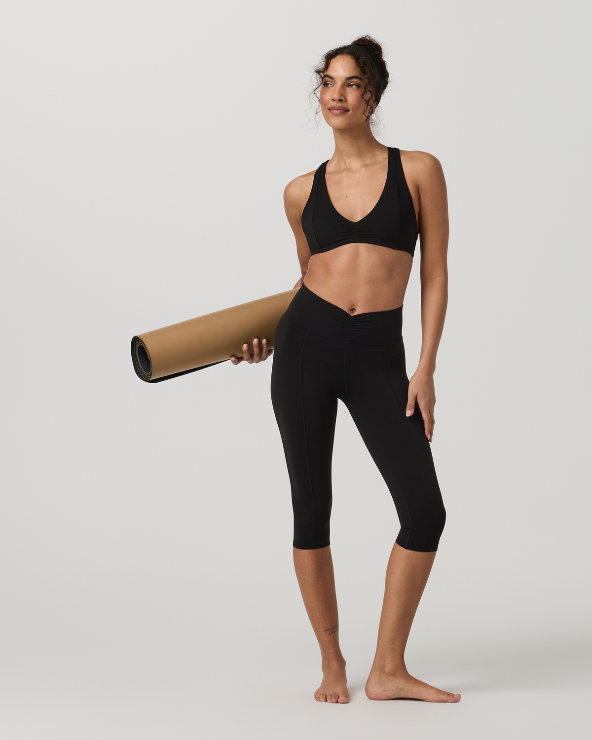 Vuori Allthefeels Shirred Crop