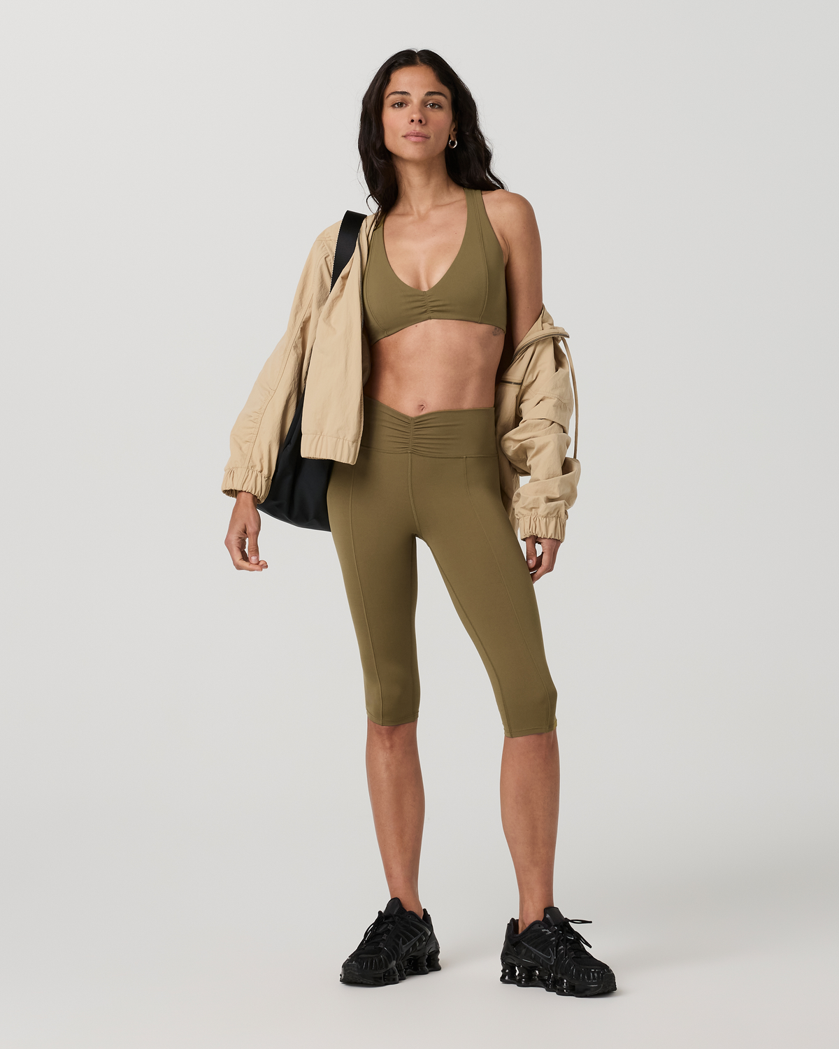 Vuori Allthefeels Shirred Crop