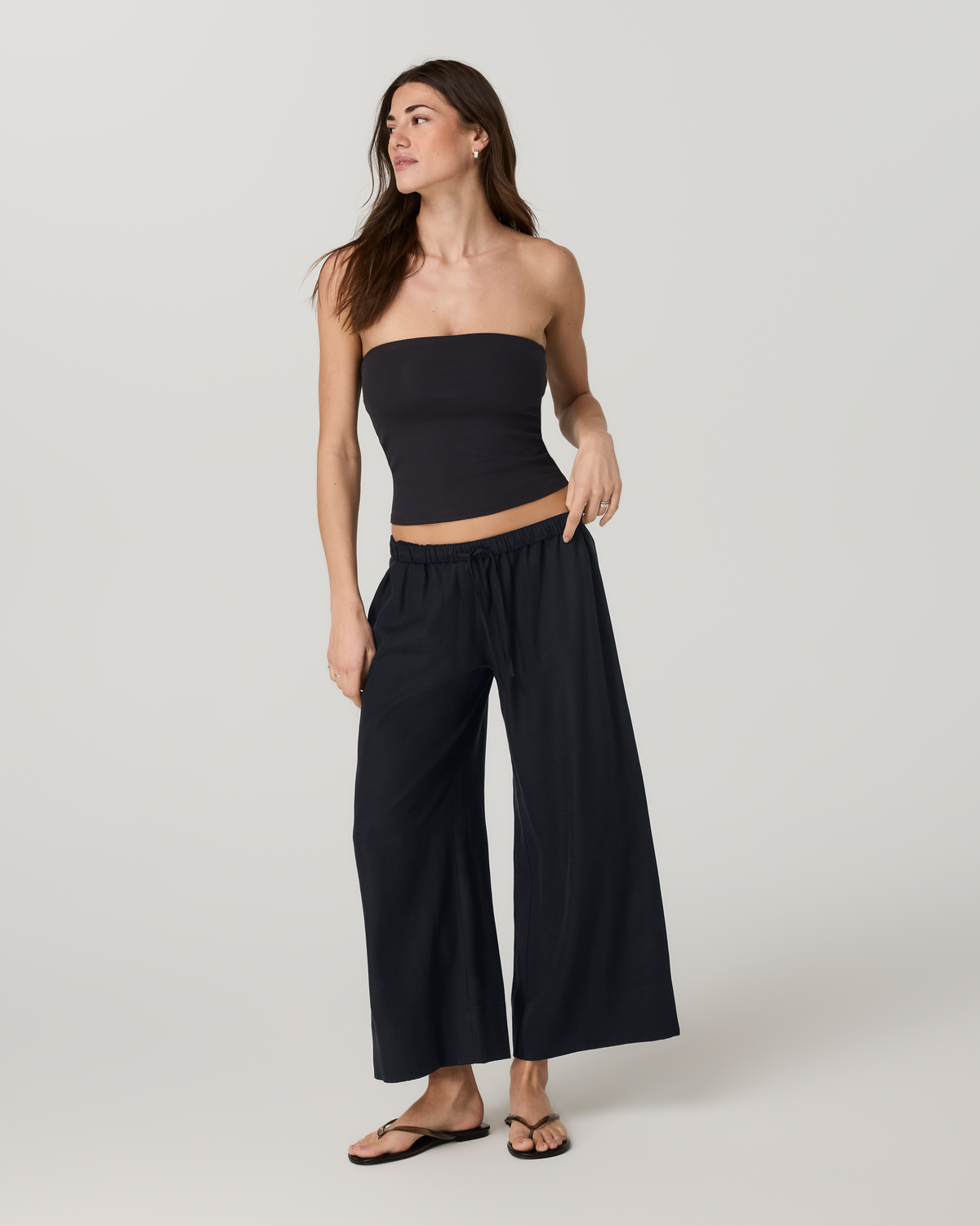 Vuori Trestles Twill Crop Wideleg Pant