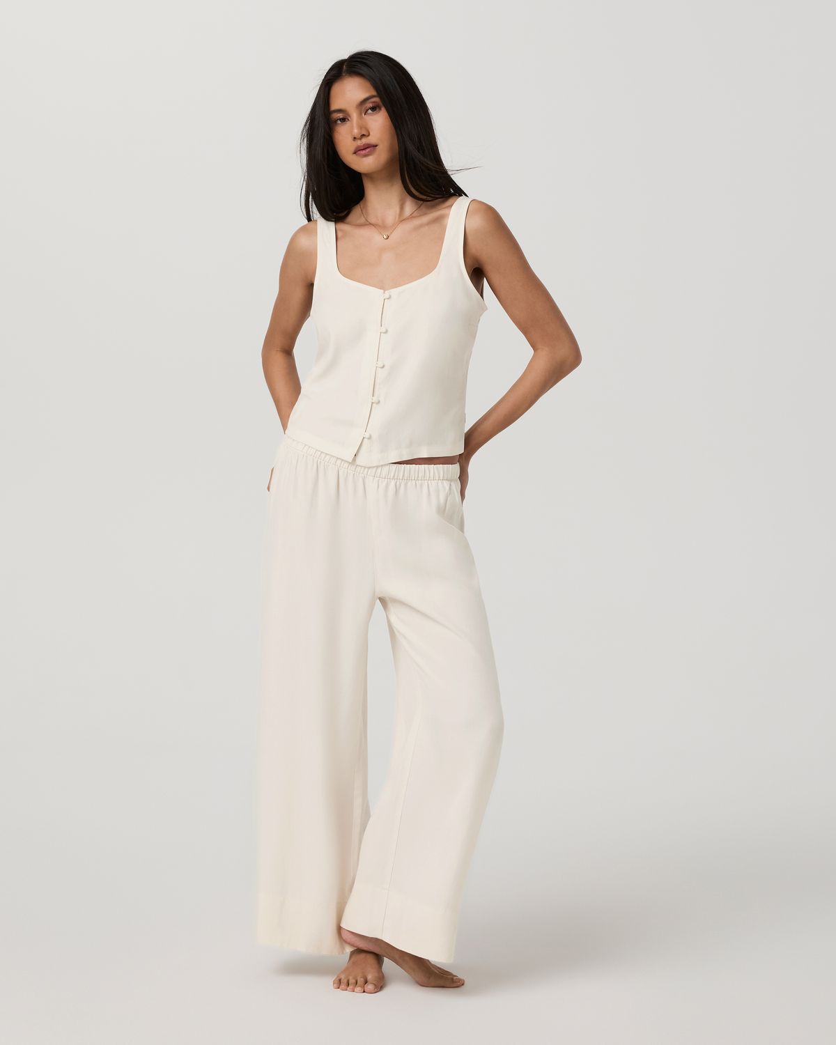 Vuori Trestles Twill Crop Wideleg Pant